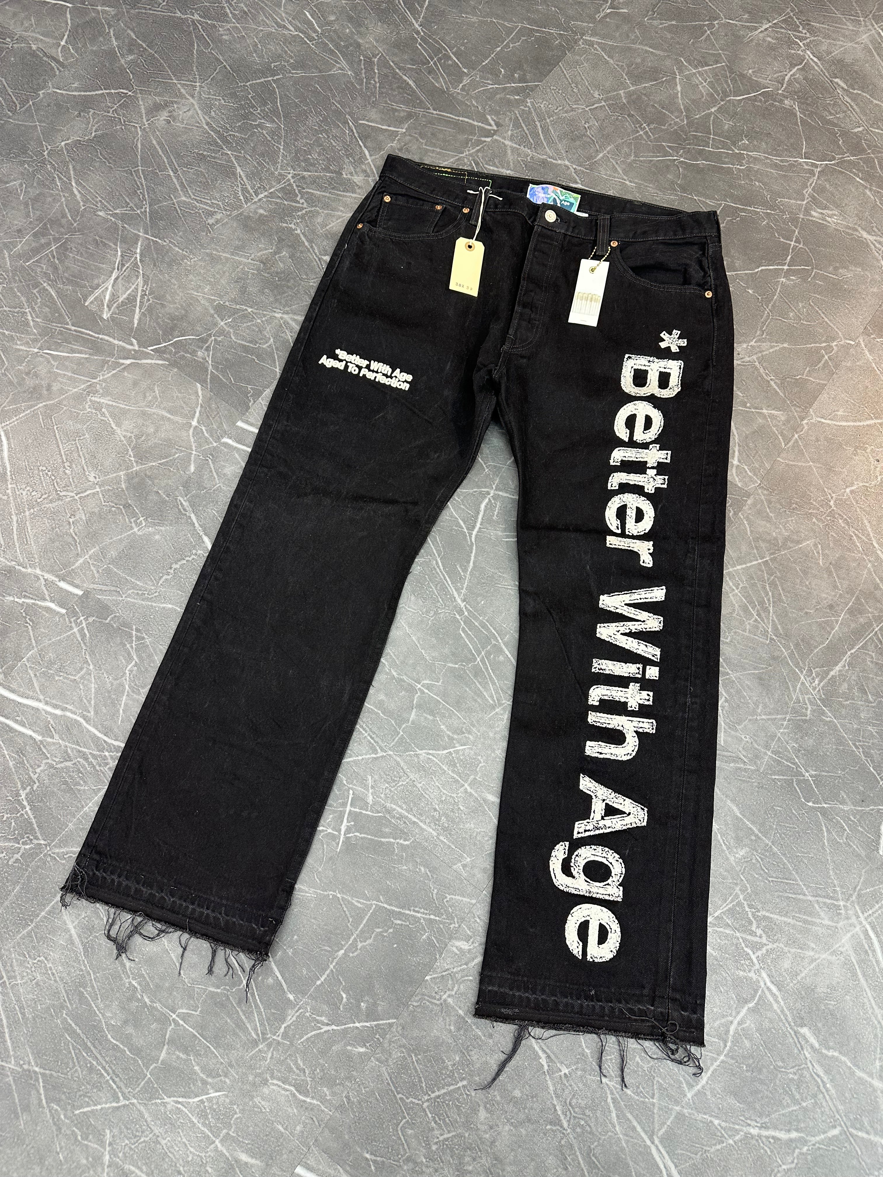 Better With Age Denim Black Jeans (38x32)