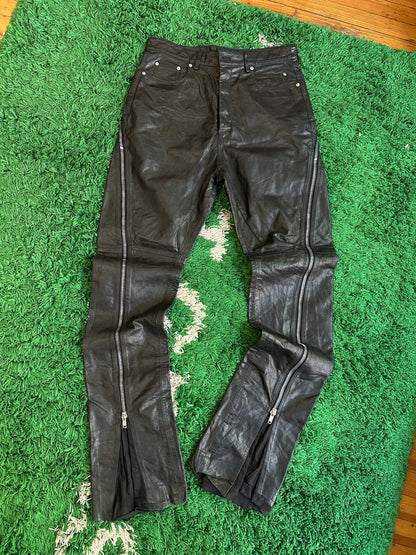 Rick Owens Black Hollywood Bolan Banana Jeans