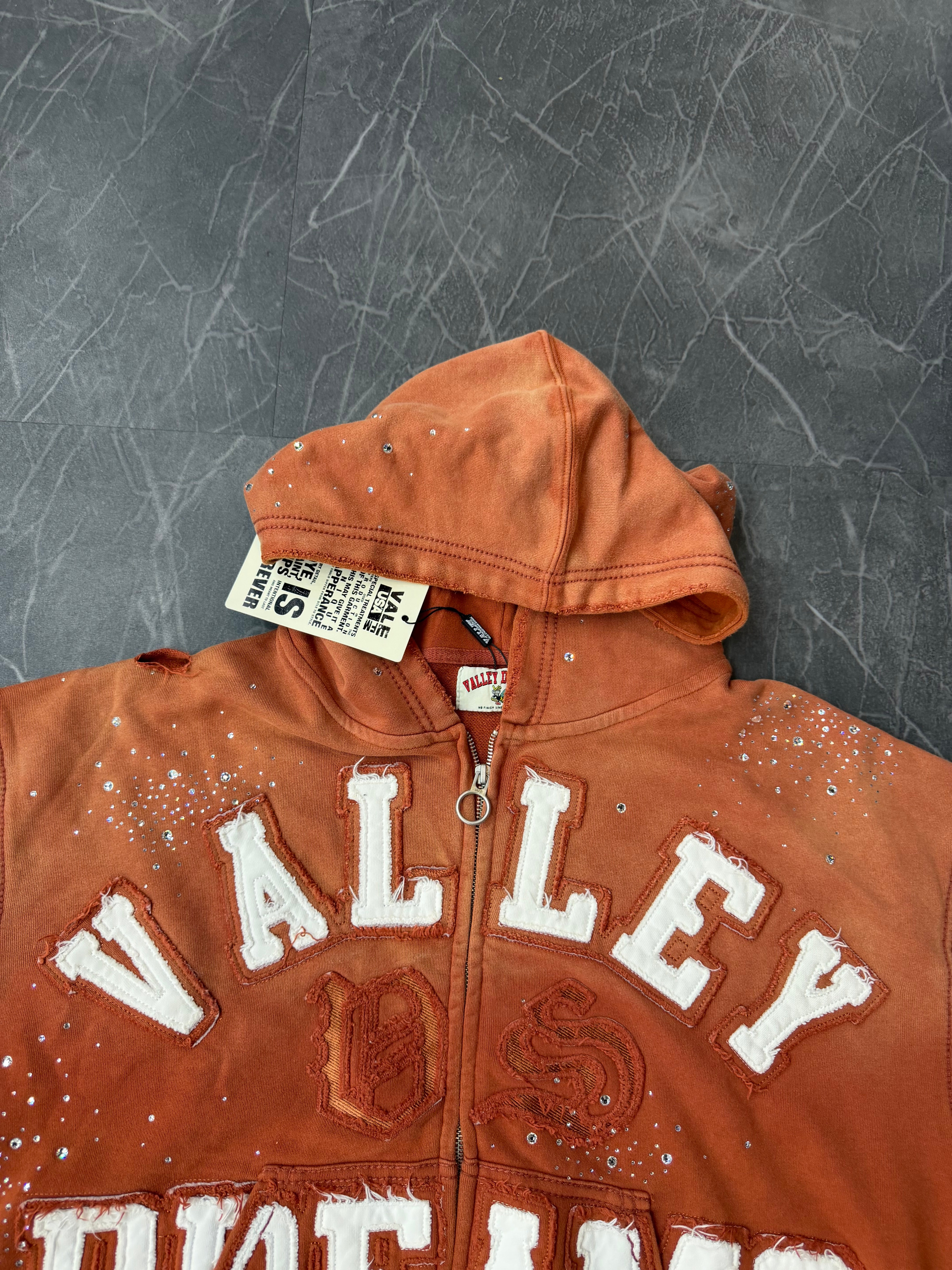 Vale Zip Up Classico “Orange”