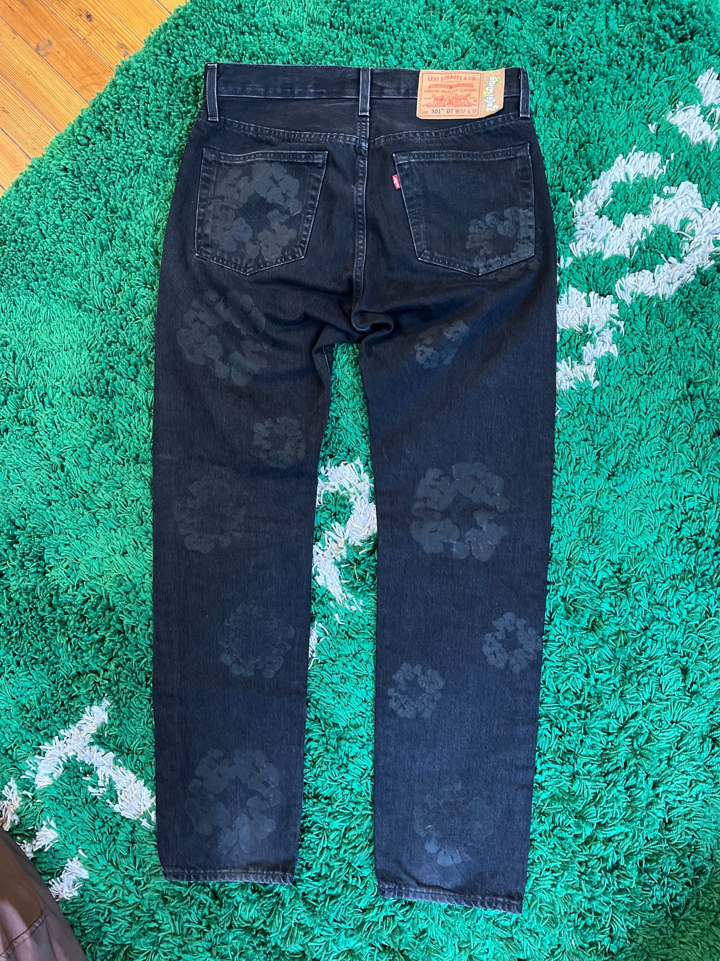 Denim Tears Jeans “Black Wreath”