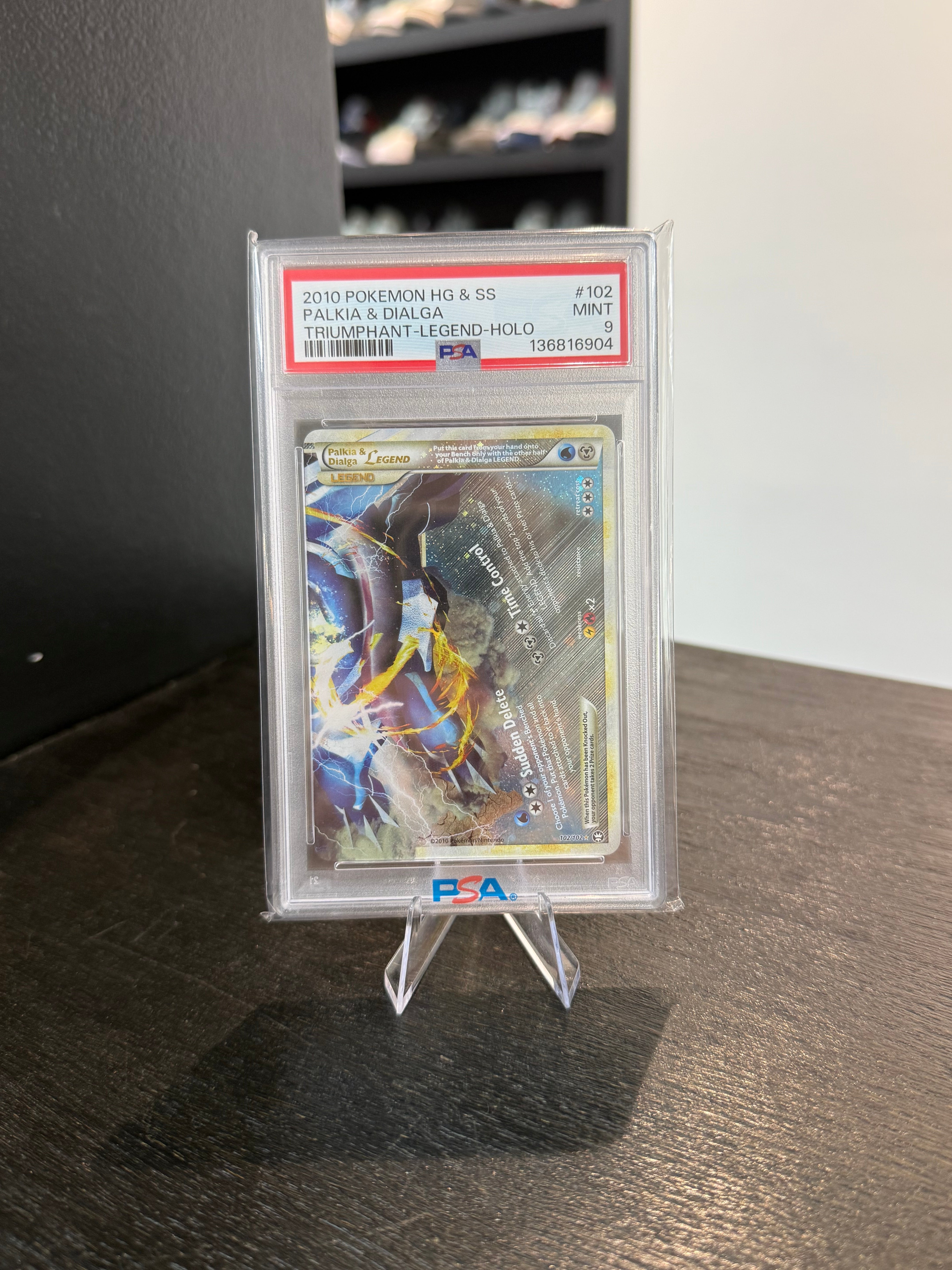Palkia & Dialga Legend Bottom Half (PSA 9)