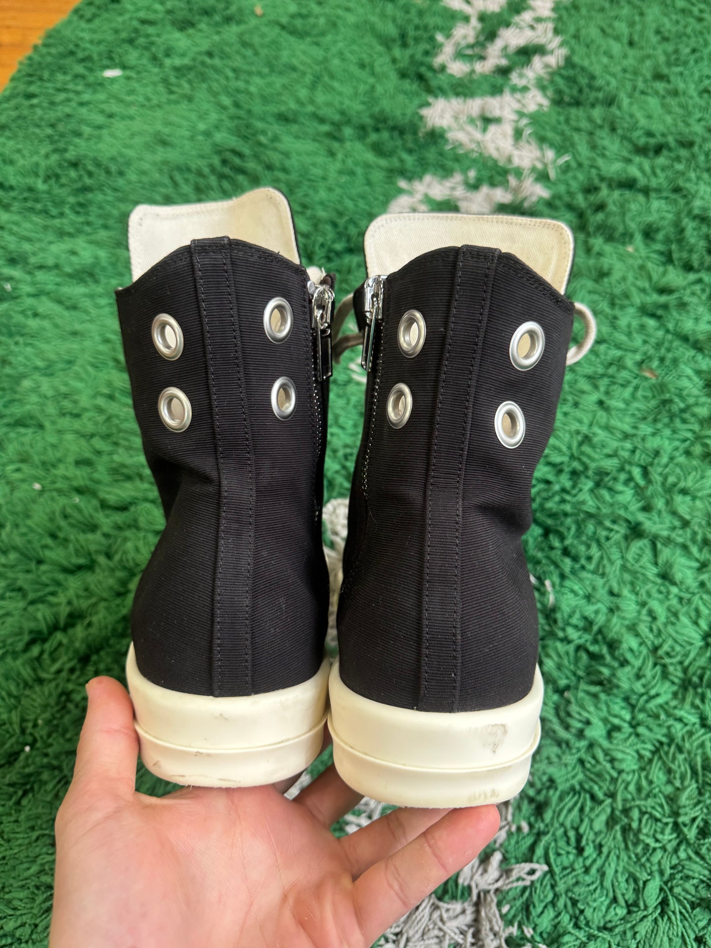 Rick Owen’s Darkshadow High “Black Sneaker”