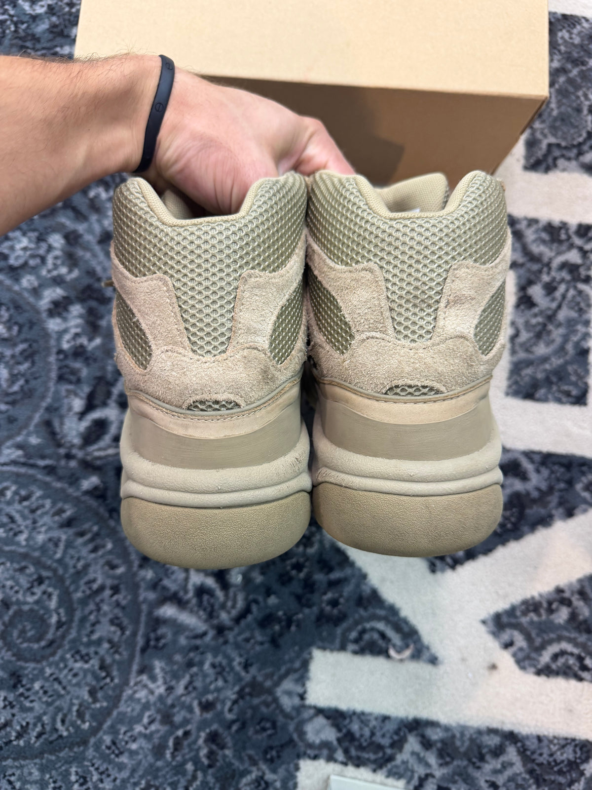 adidas Yeezy Desert Boot “Rock” (Size 8.5) (Lightly Worn)