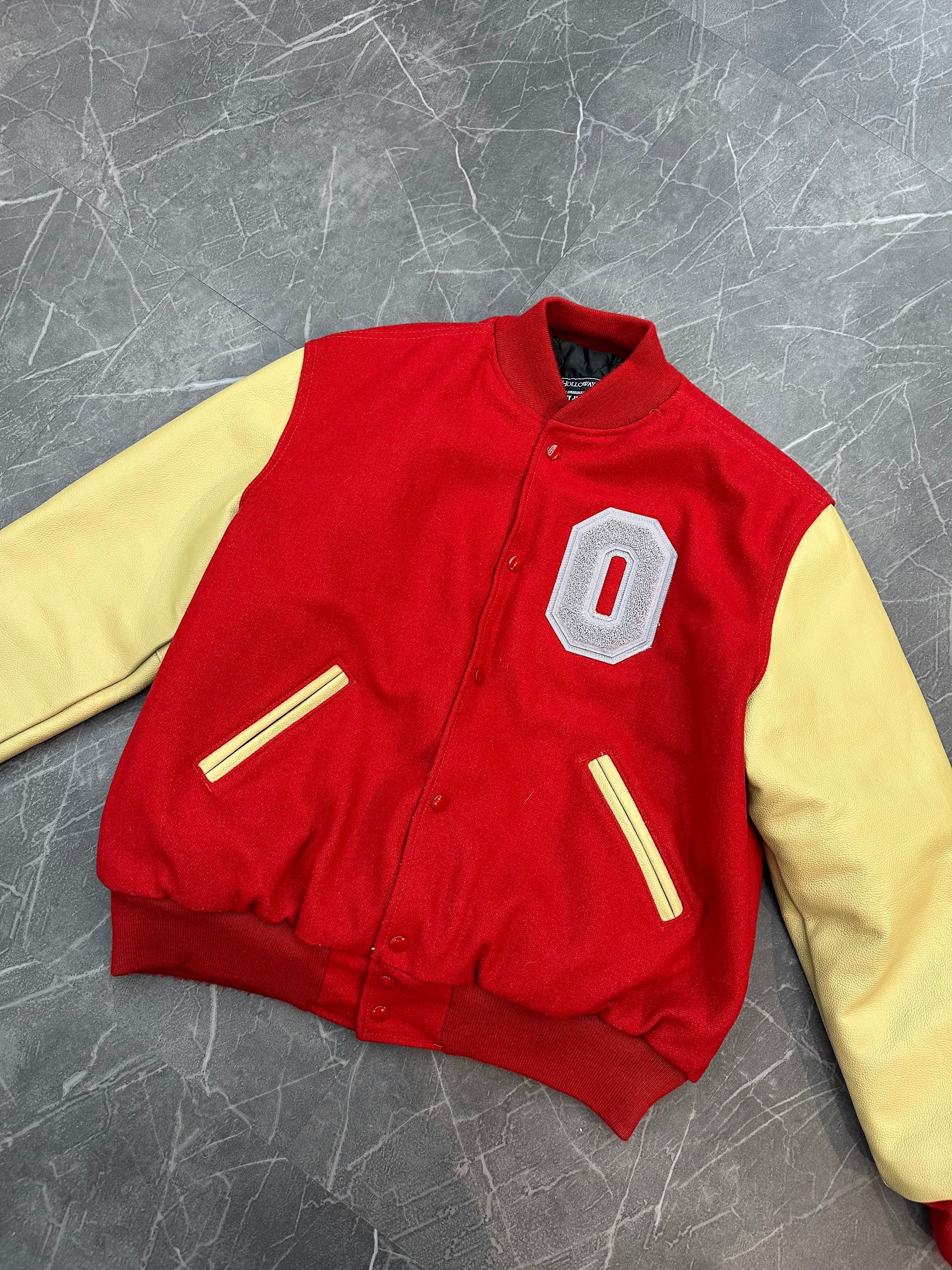 Ohio State Buckeyes Authentic Varsity Letterman Award Jacket