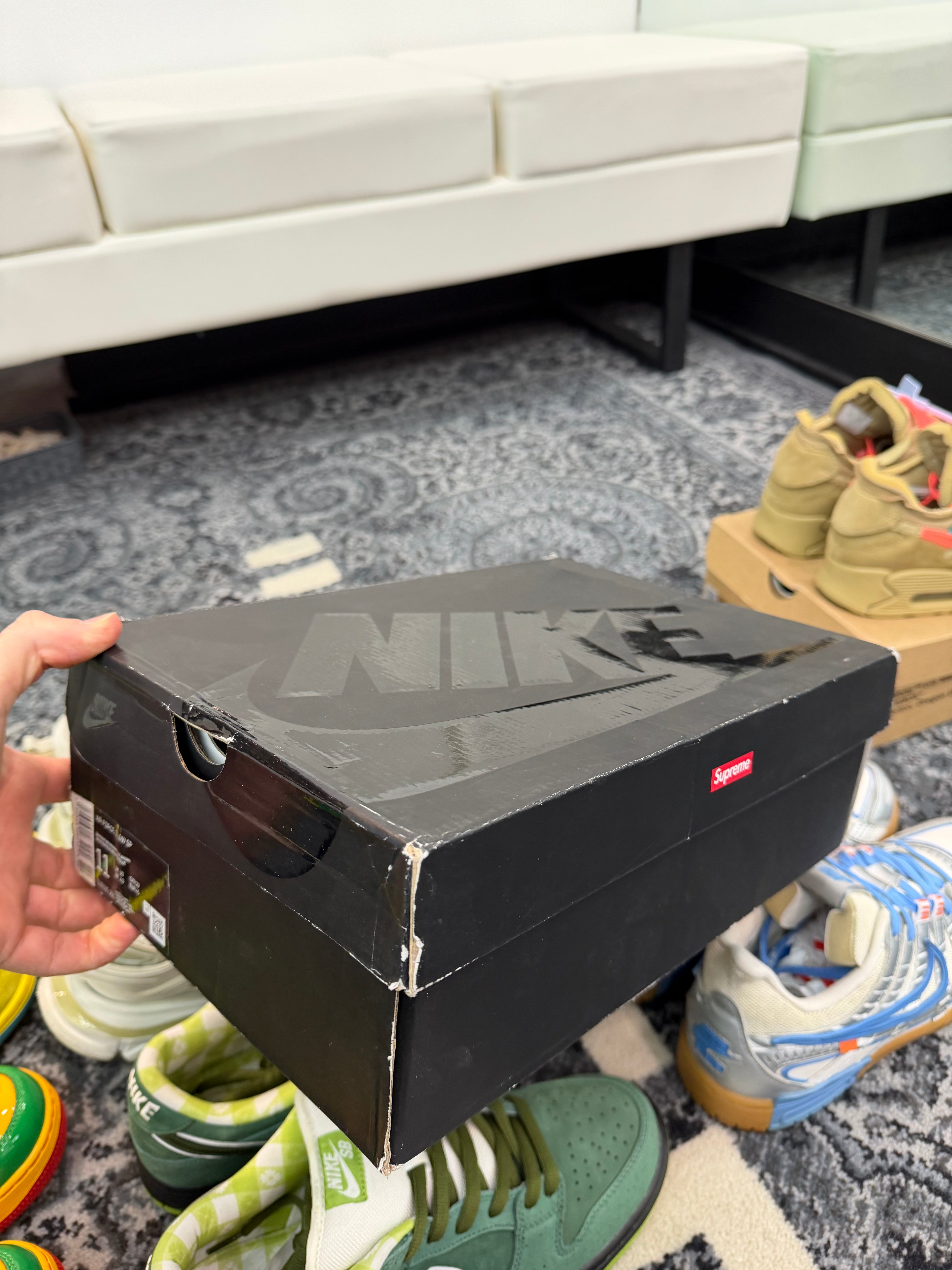 Nike Air Force 1 Low x Supreme “Baroque Brown”