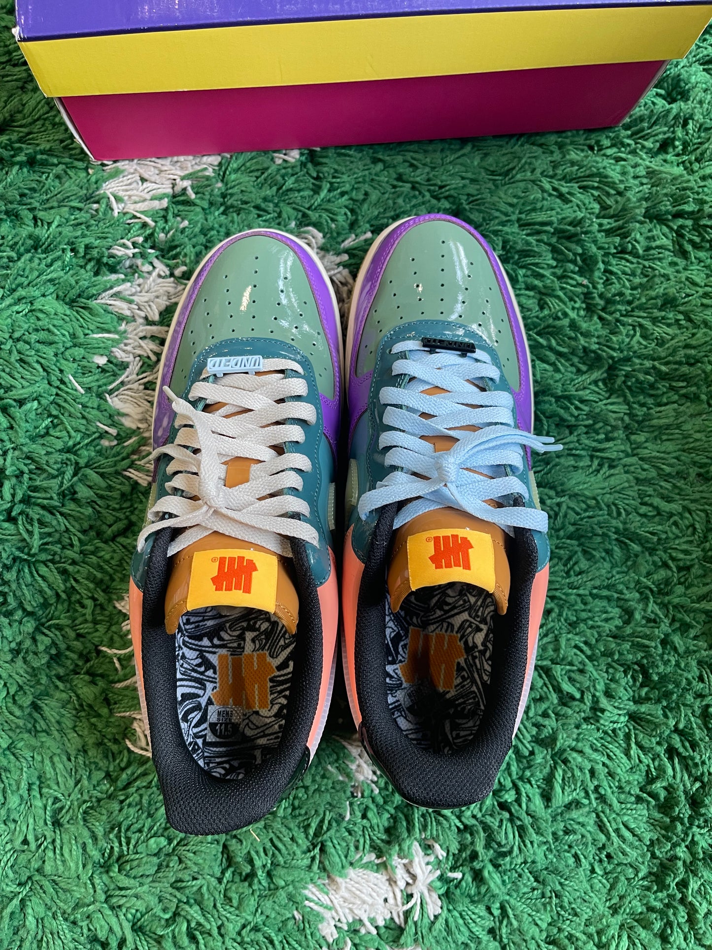 Undefeated Air Force 1 Low “Patent Wild Berry”