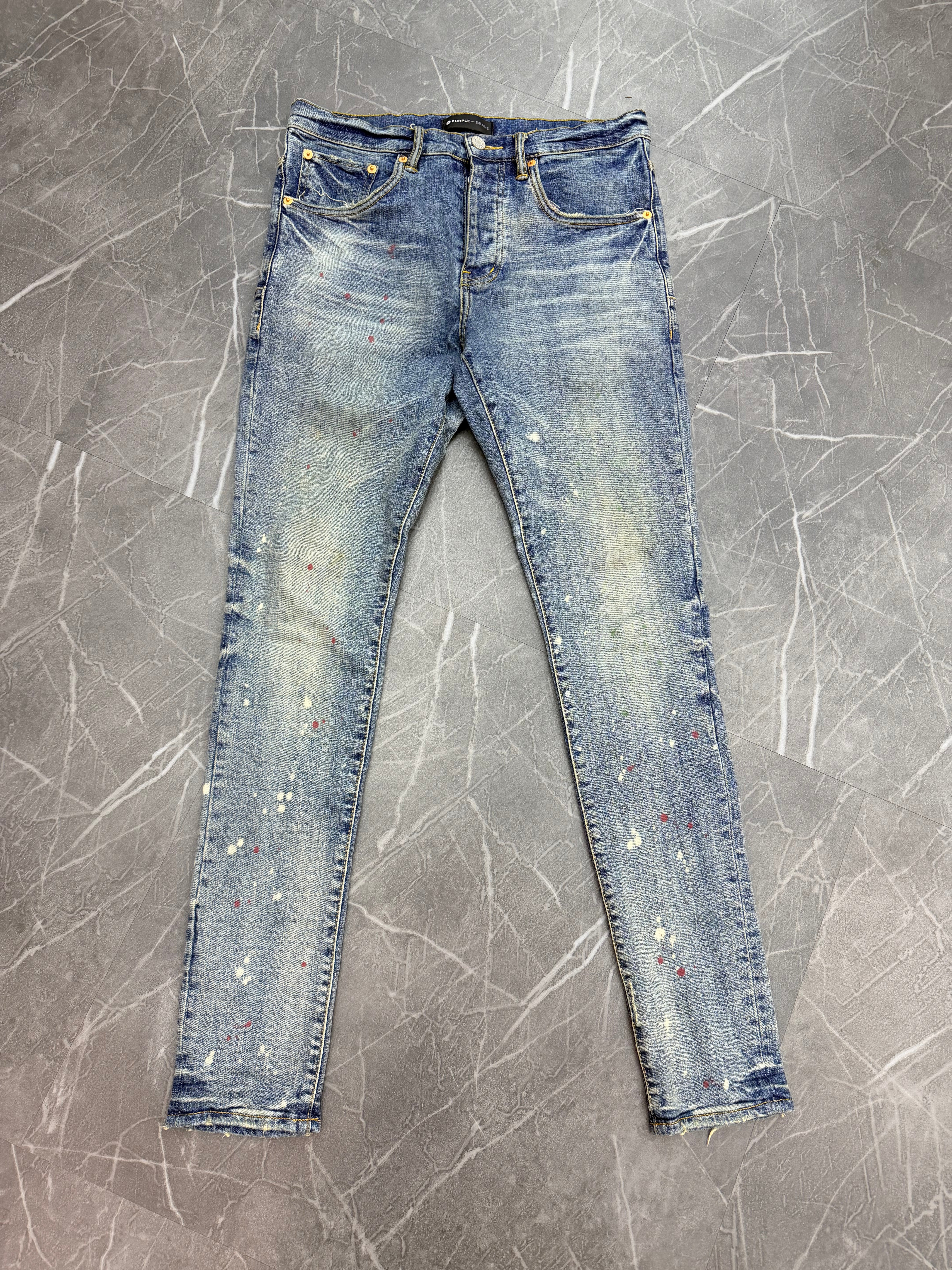 Purple Brand Jeans Splatter (30)