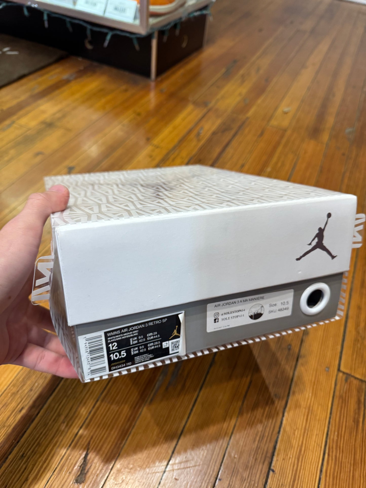 Jordan 3 x A Ma Maniere “White”