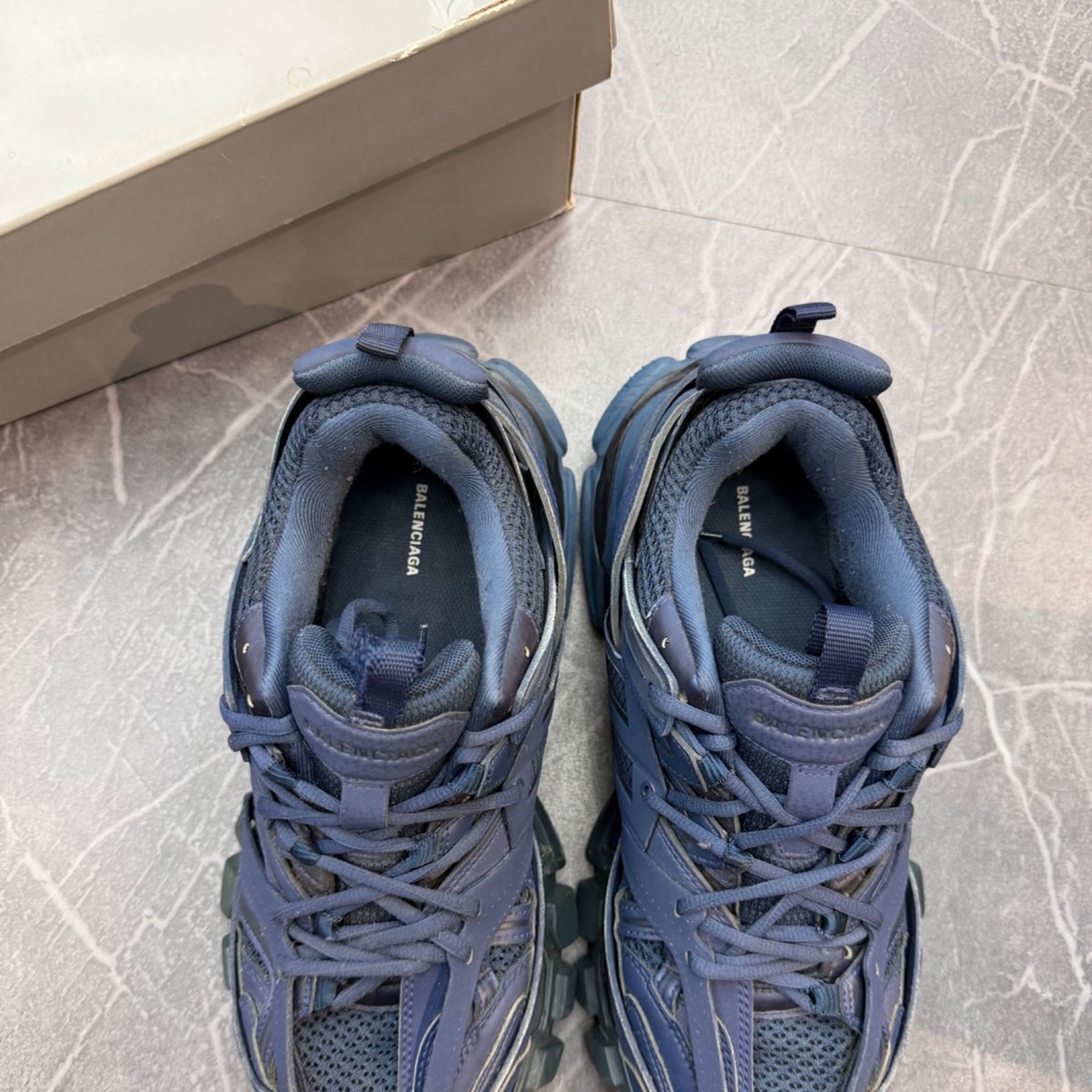 Balenciaga Track Blue Pearl - side