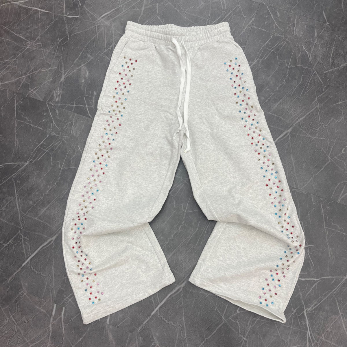 Cactus Valley Grey Crystal Sweatpants