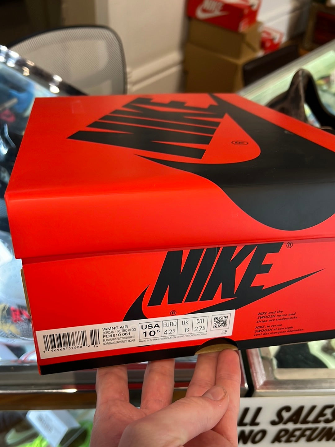 Jordan 1 High “Satin Bred”