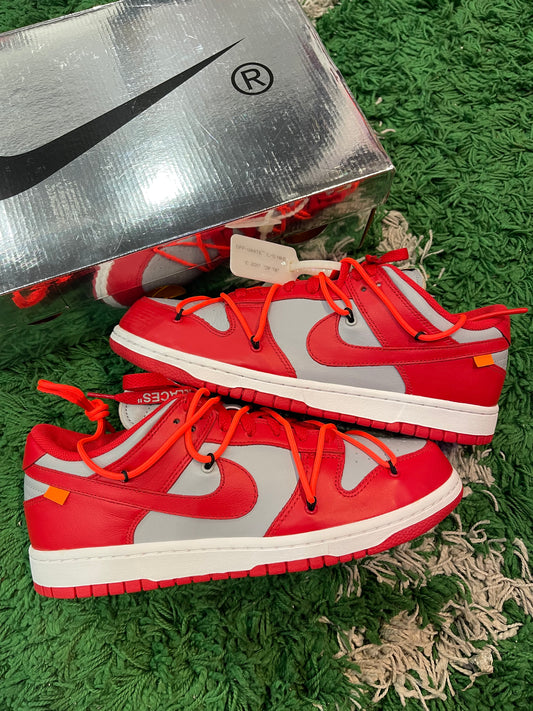 Nike Dunk Low x Off White “University Red”