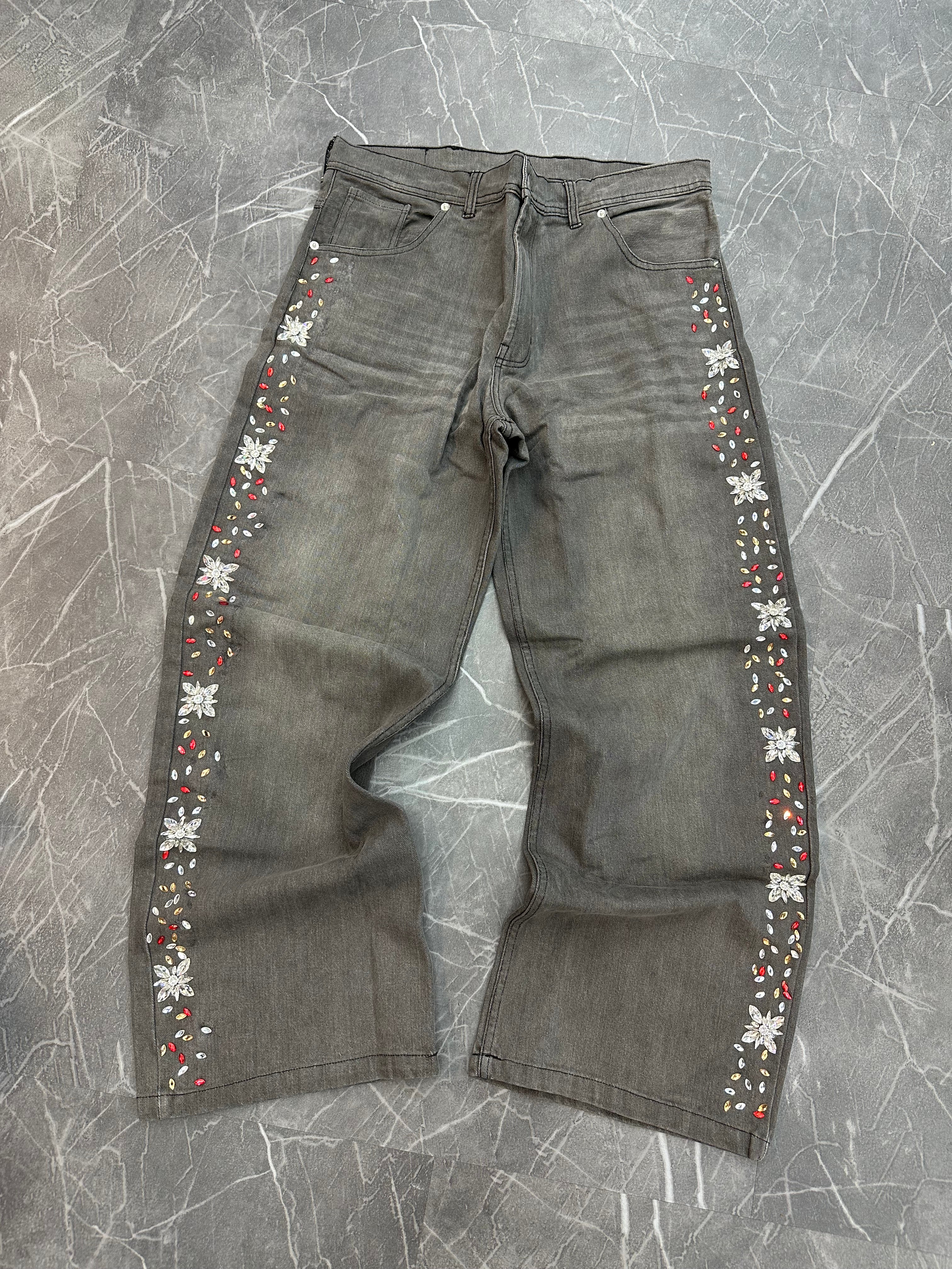 Fraternal Grey Interstellar Jeans