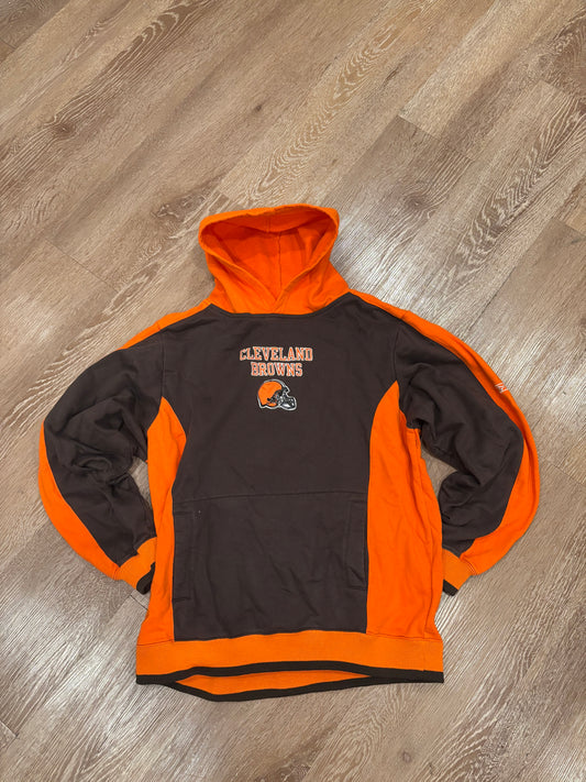 Reebok Cleveland Browns Color-block Hoodie (S)