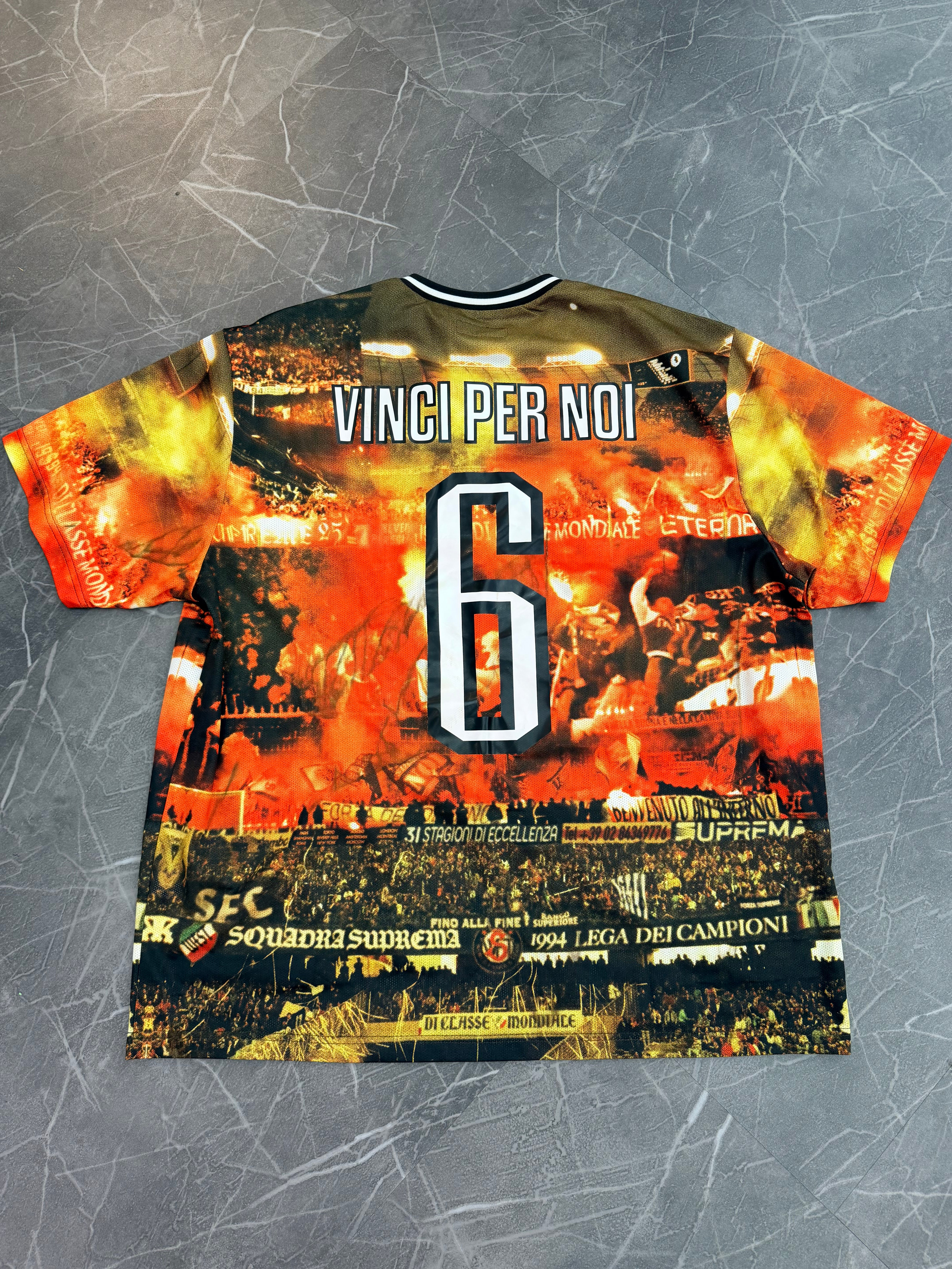 Supreme Vinci Per Noi Soccer Jersey