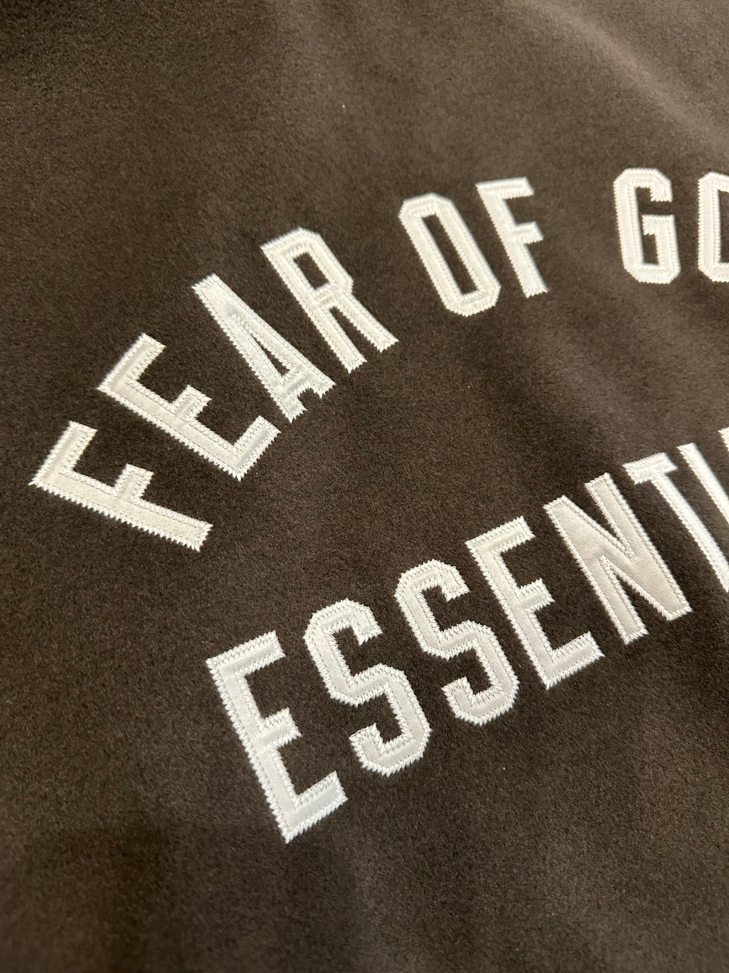 Essentials Brushed Yam Hoodie “Brown”