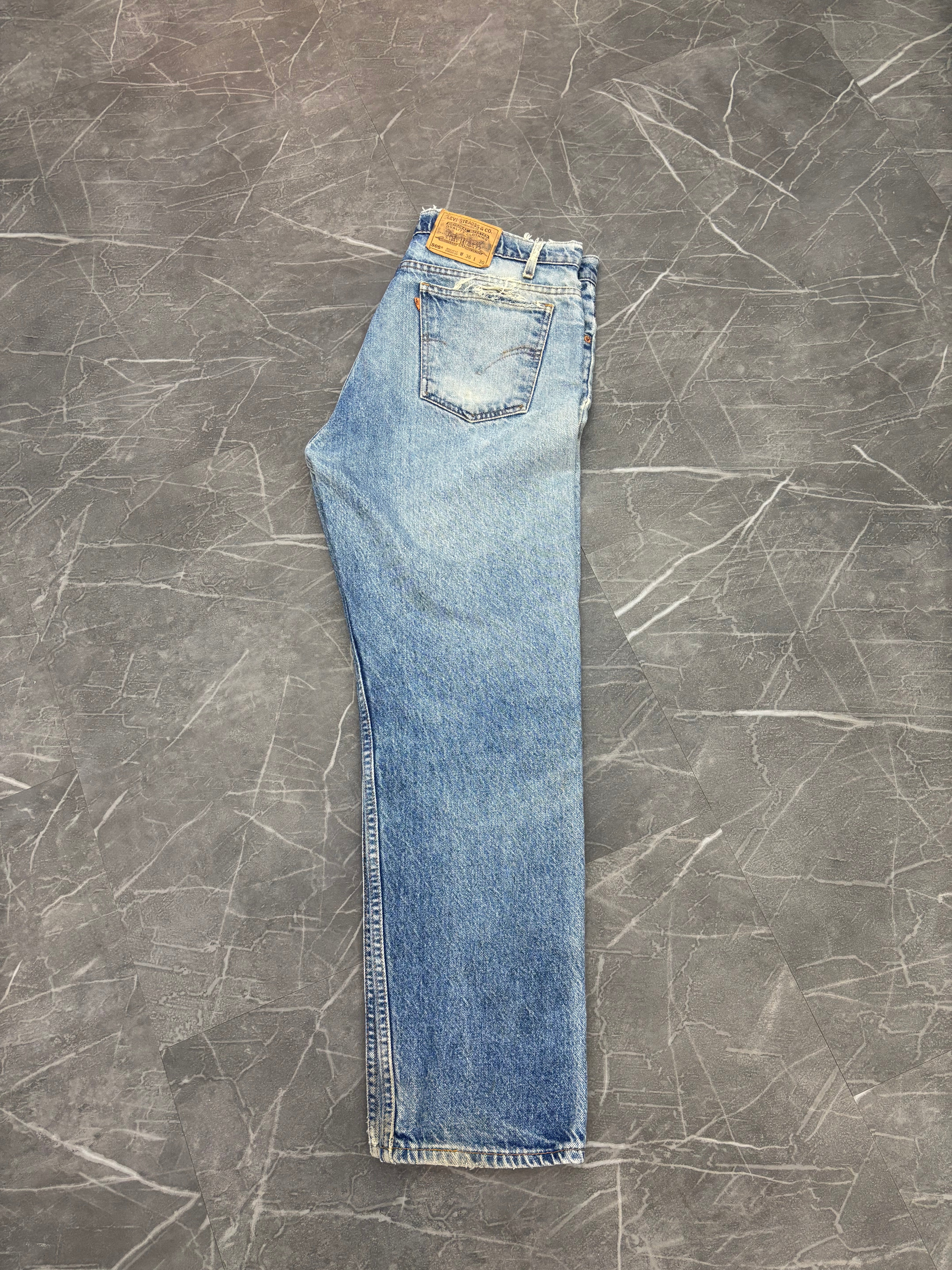 Orange Tab Levi’s 505 Straight Leg (36x30)