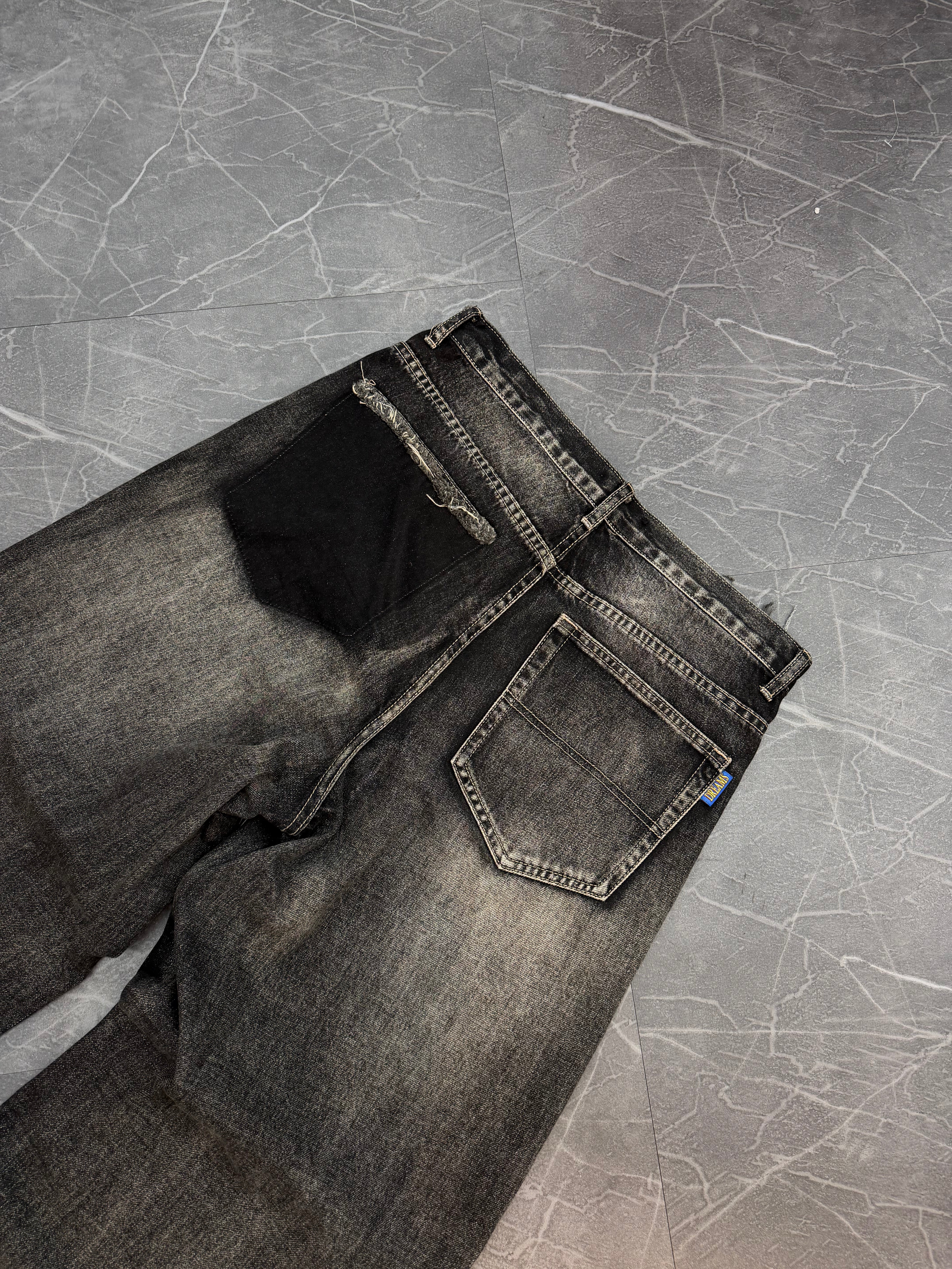 Vale Forever Thrashed Black Denim