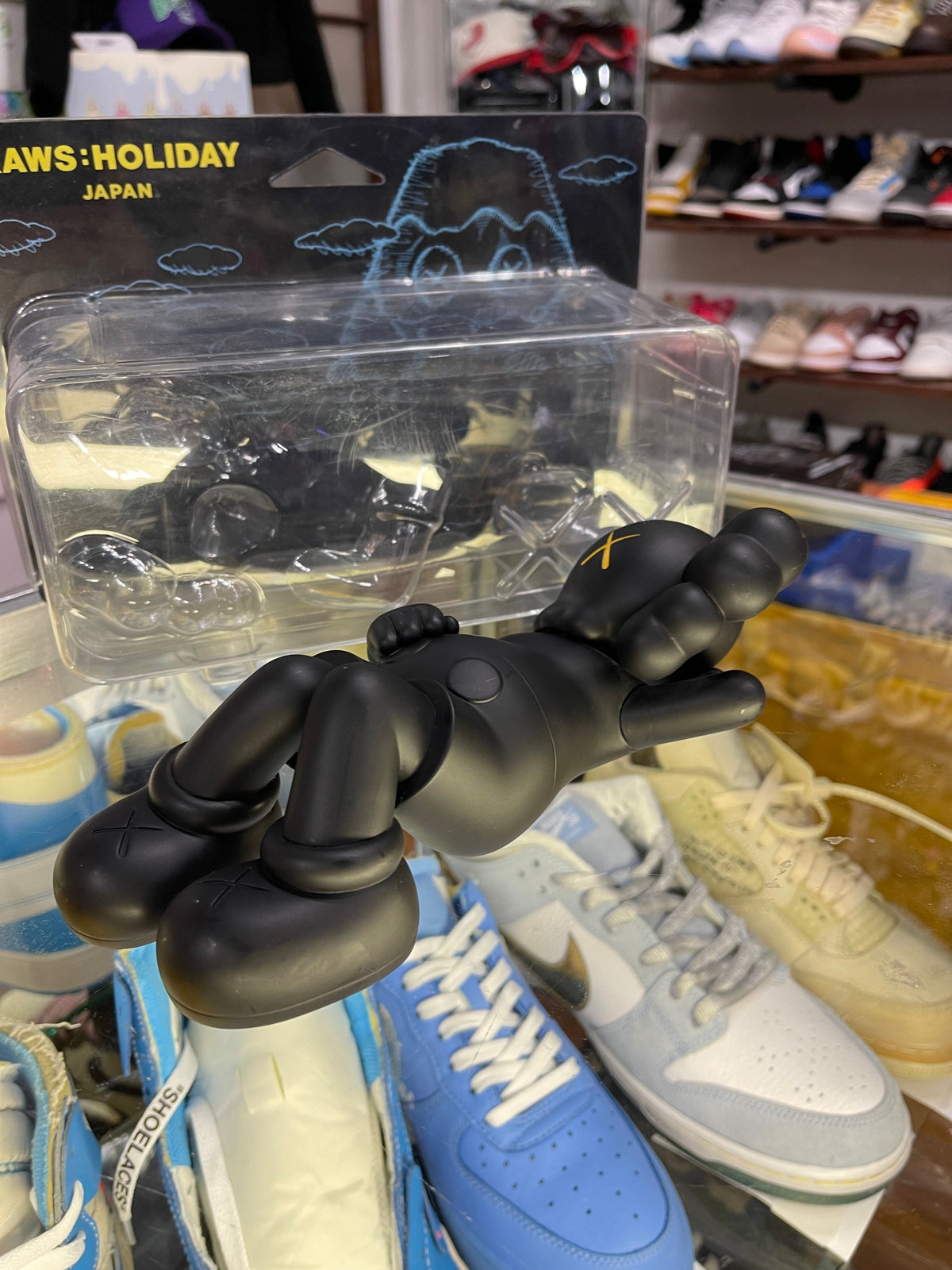 Kaws Holiday Japan Vinyl Figure “Black” (Size OS) - Image 2