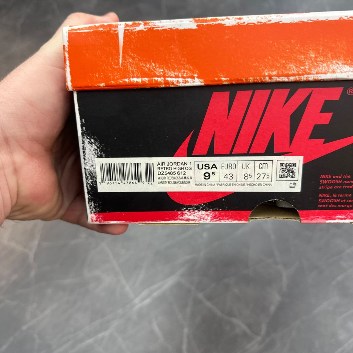 Jordan 1 Retro High OG Chicago Lost and Found - Image 6