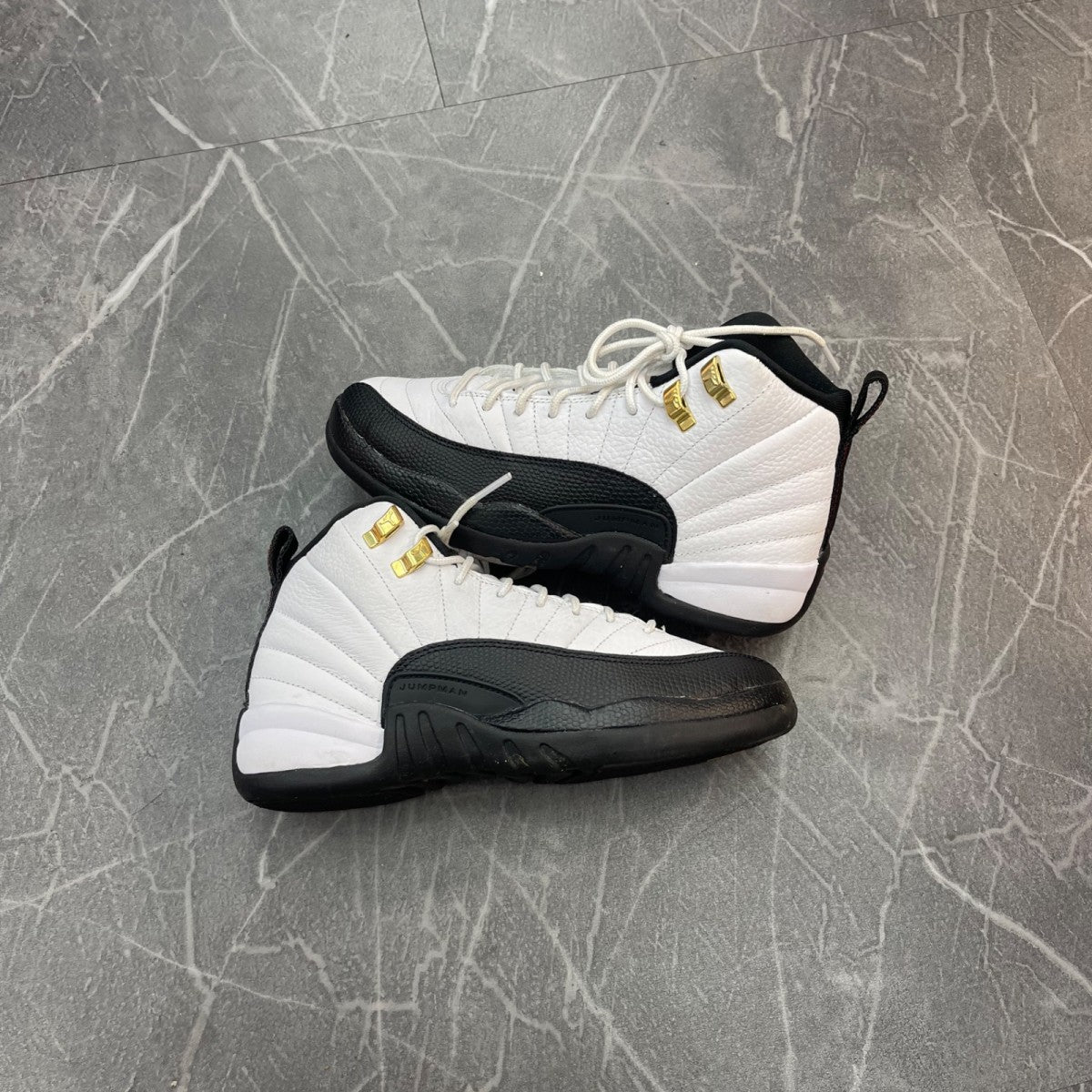 Jordan 12 Retro Taxi (2025) (GS) - Image 1