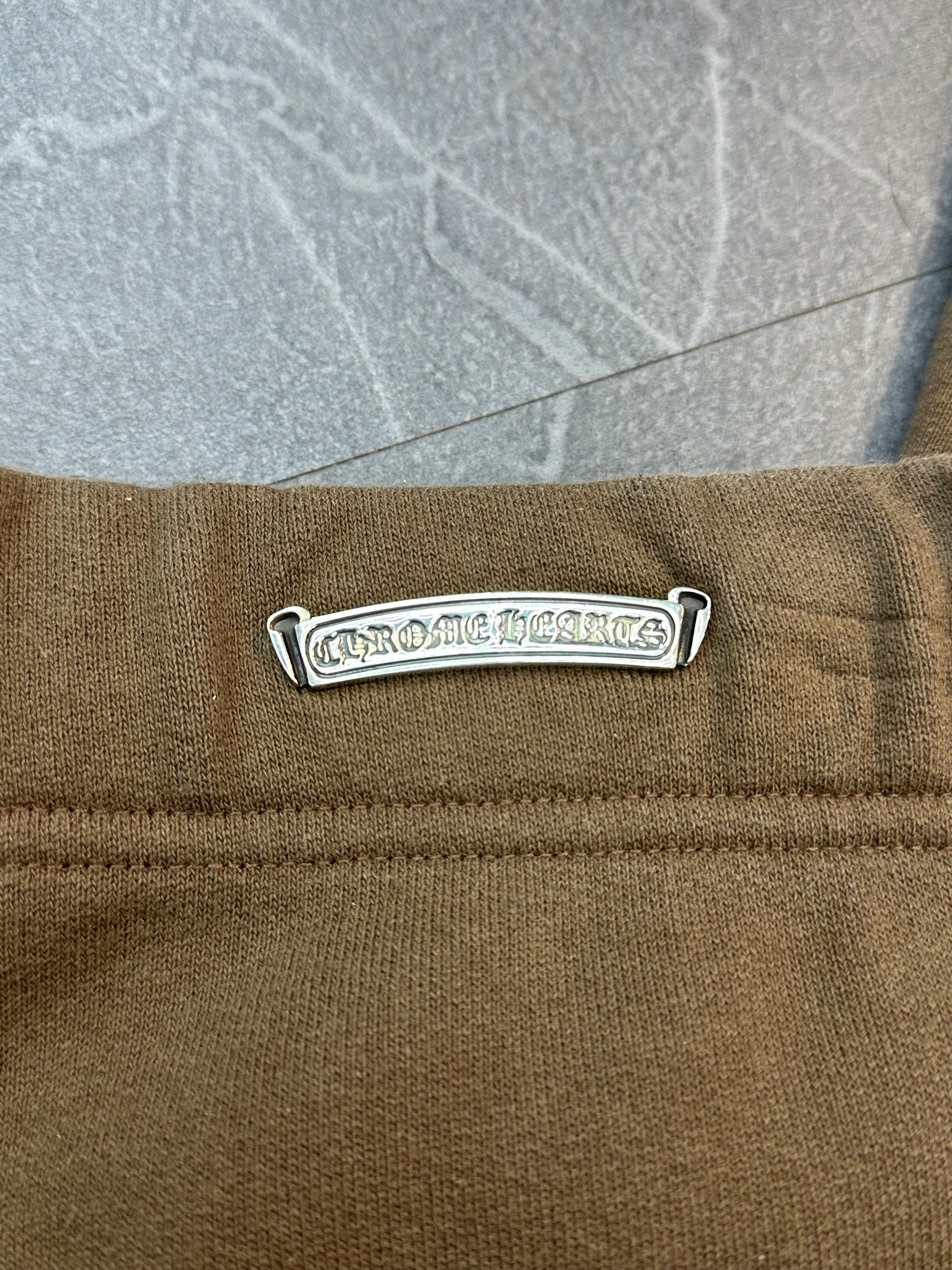 Chrome Hearts Embroidered Sweatpants “Brown”