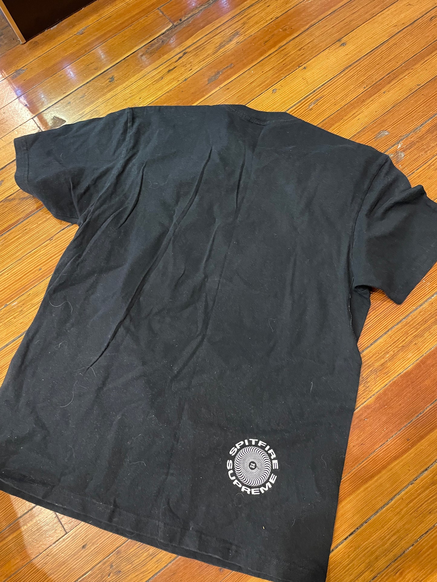 Supreme Spitfire Spiral Tee “Black”