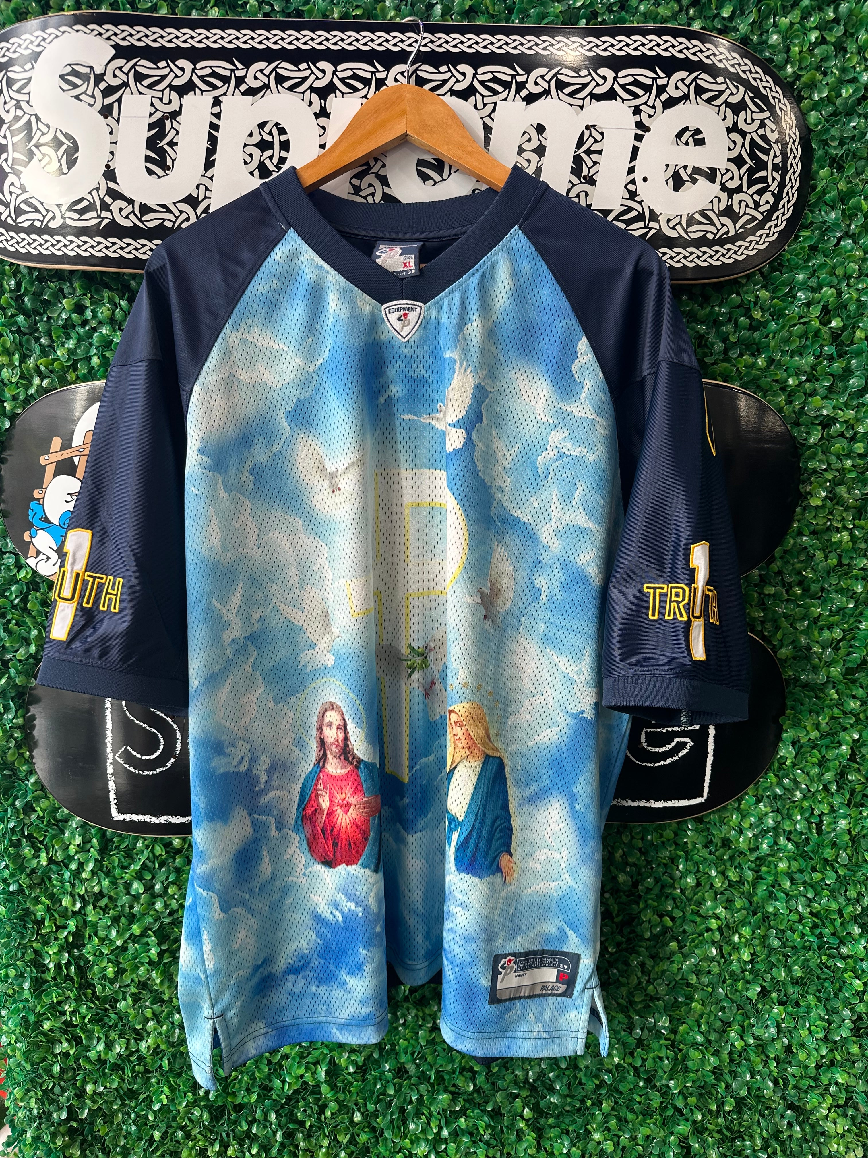 Palace 1 Truth Jersey “Navy”