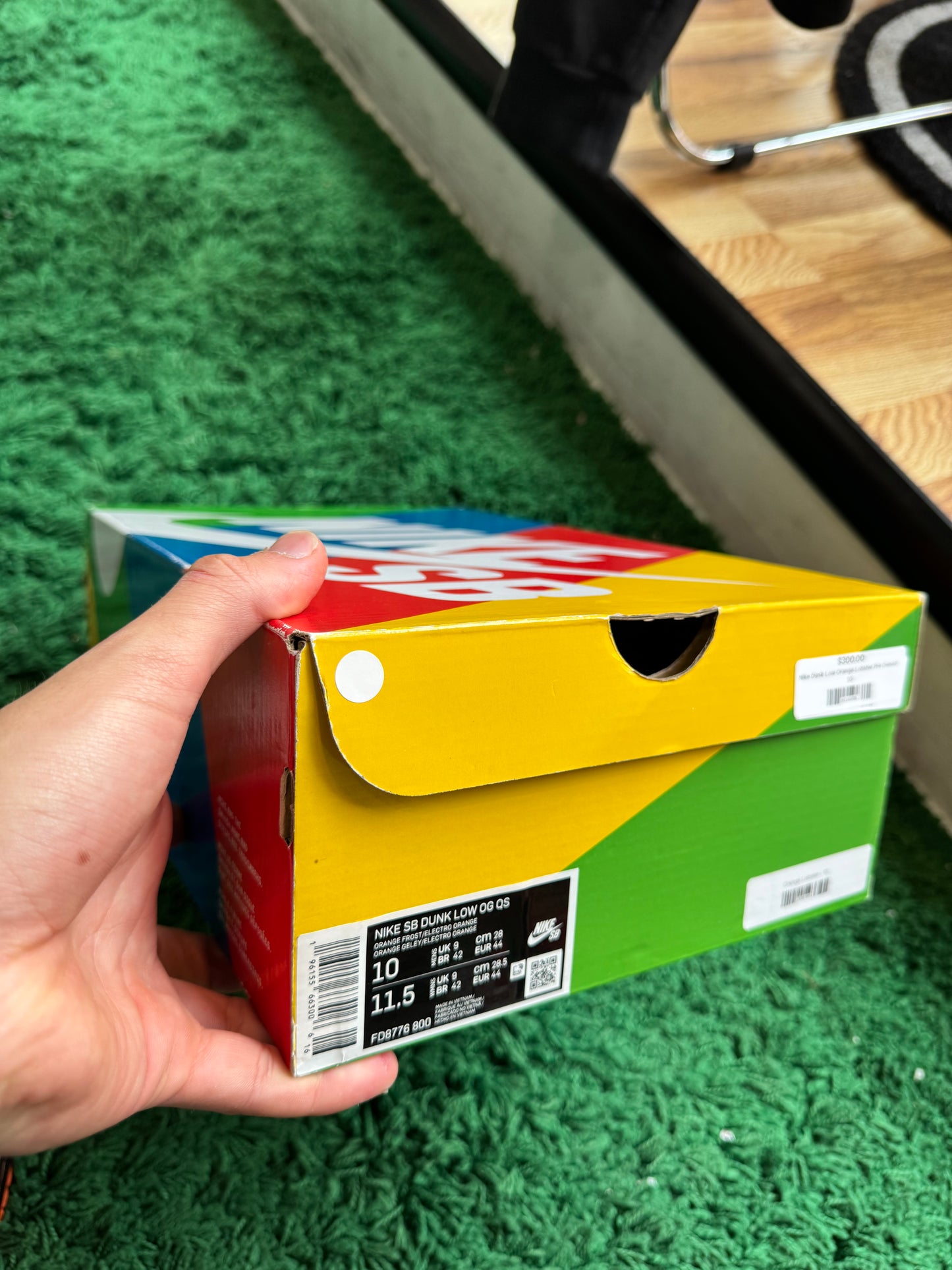 Nike Dunk Low SB “Orange Lobster”
