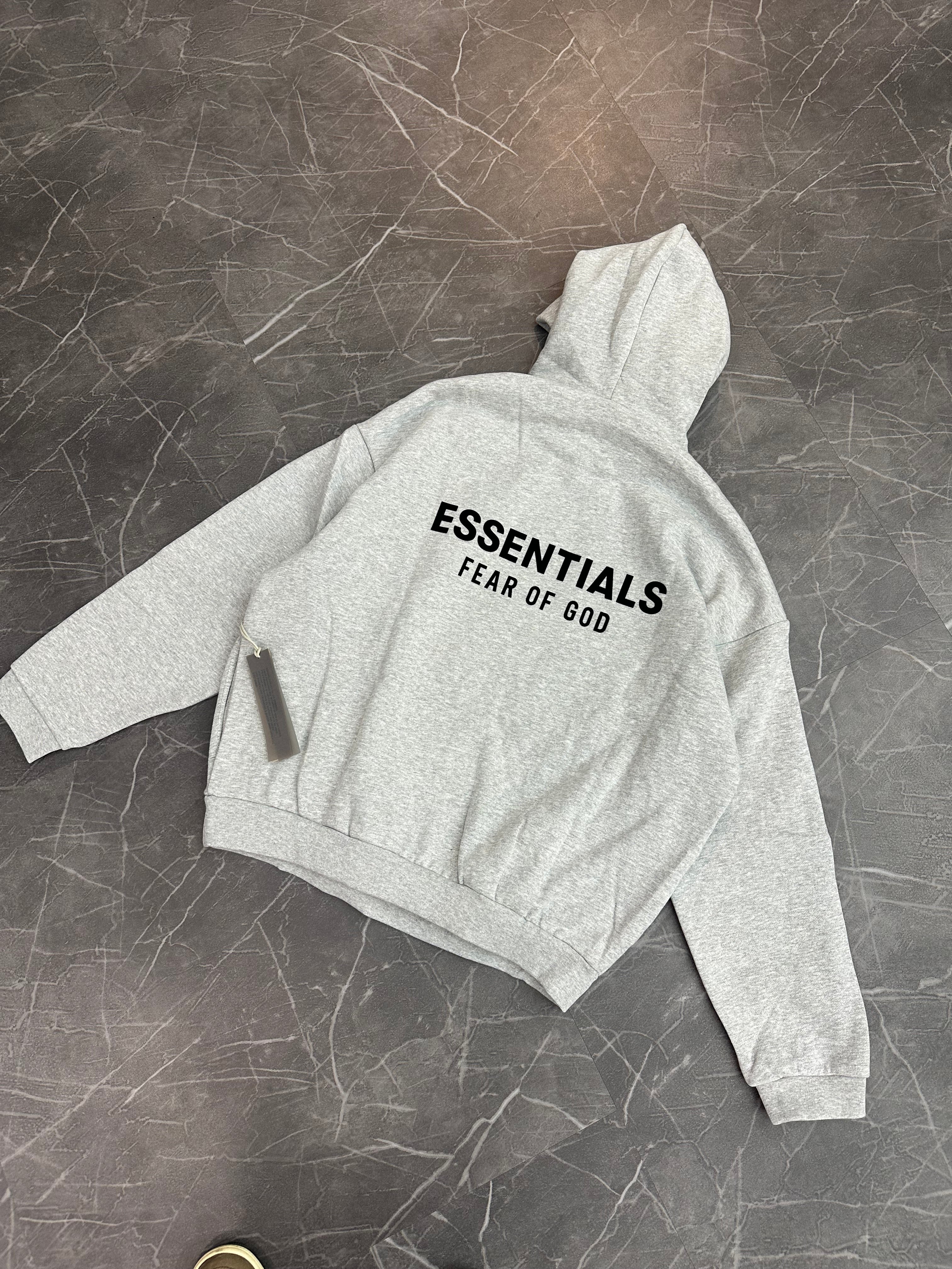 Essentials Hoodie “Light Heather Grey”