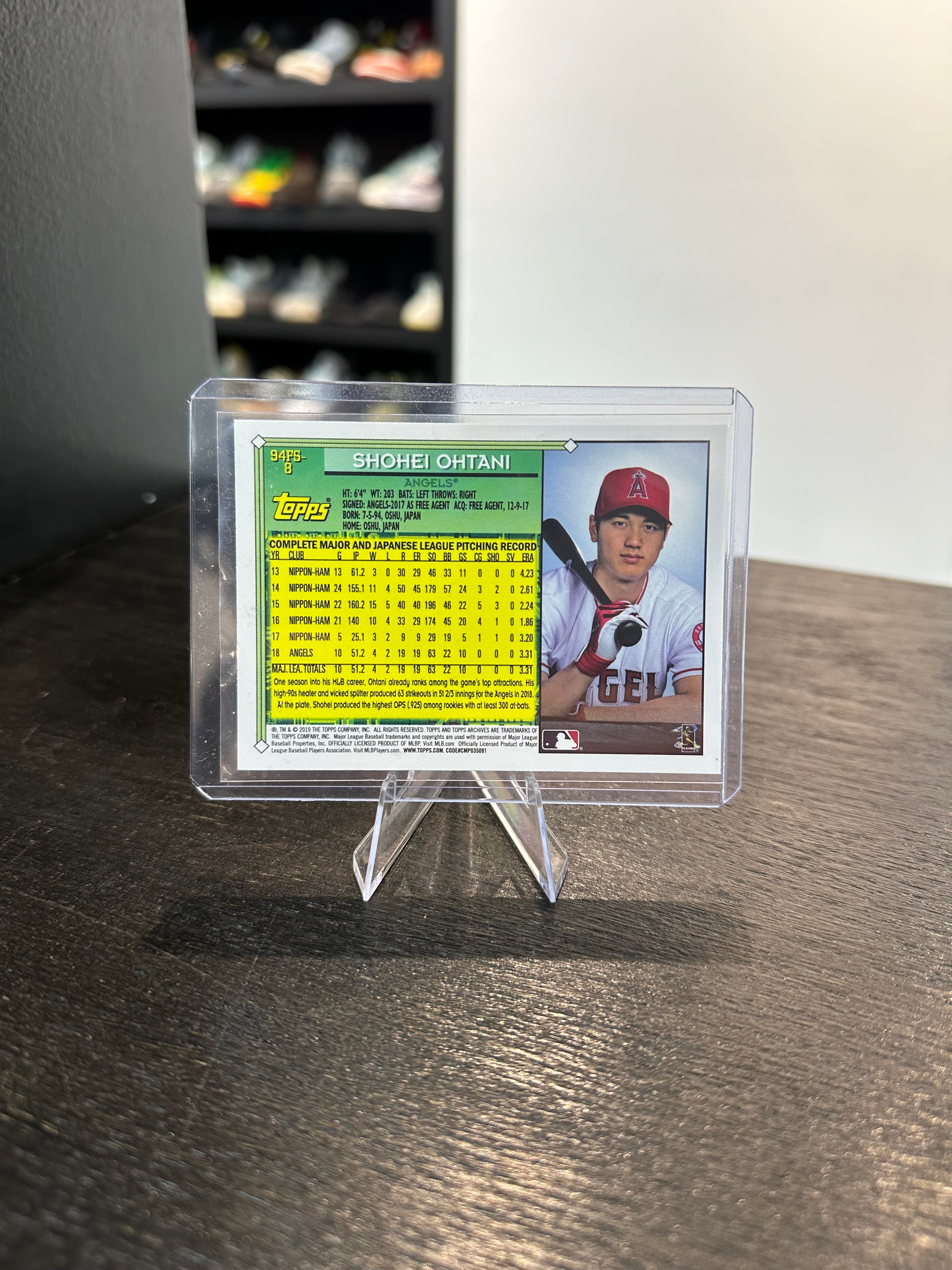2019 Topps Shohei Ohtani #94FS-8 Future Stars