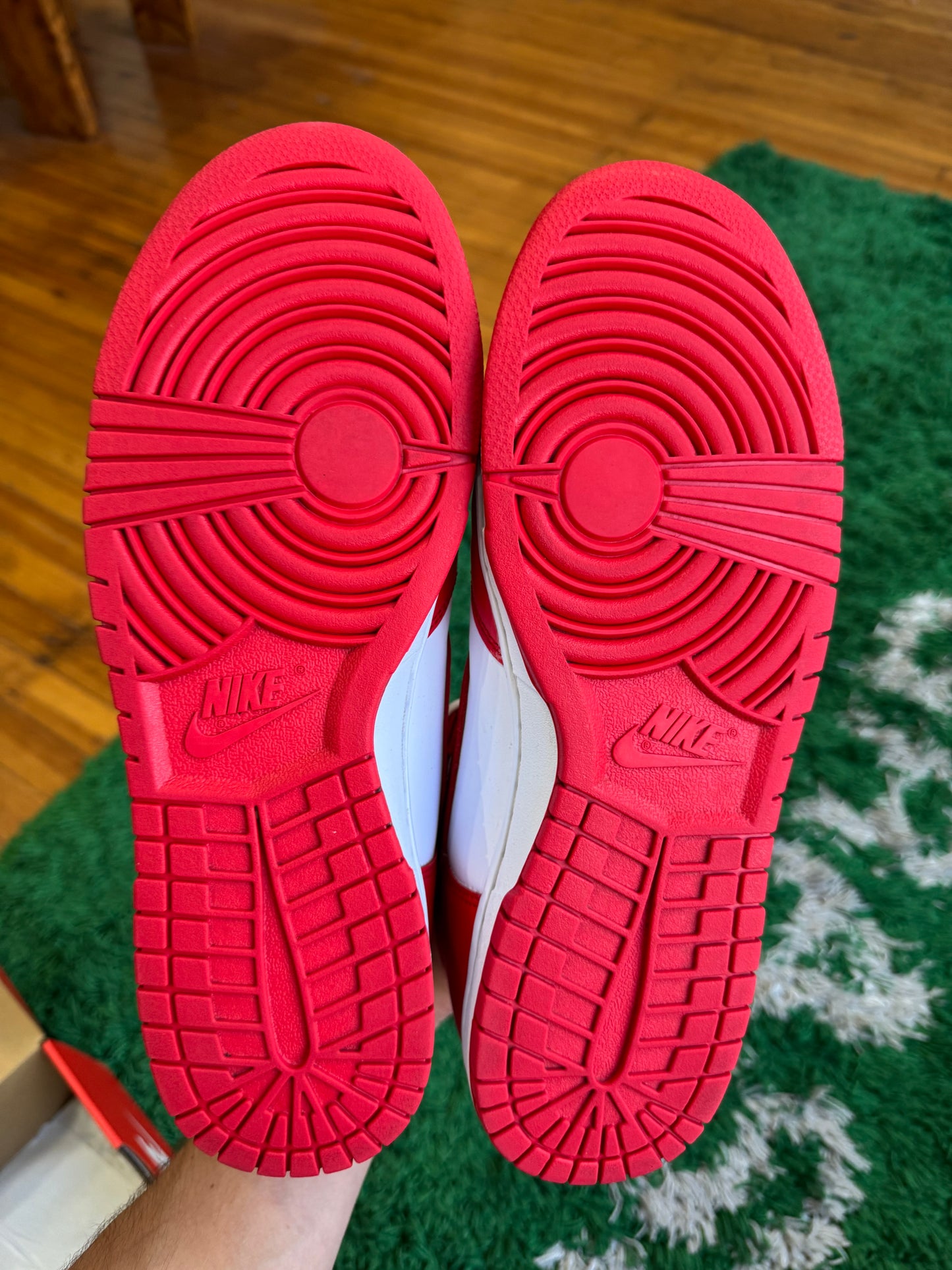 Nike Dunk High “Championship Red”
