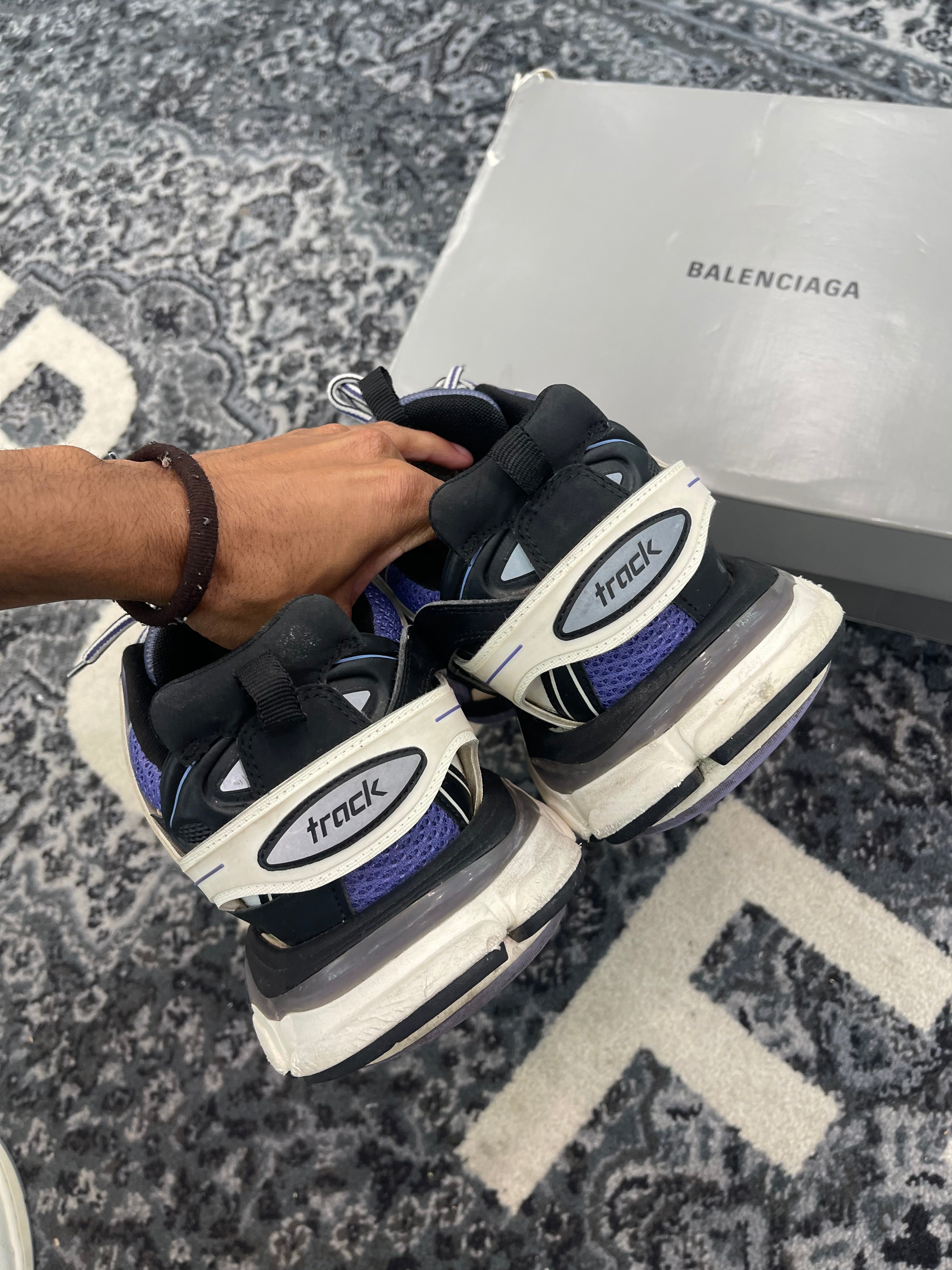 Balenciaga Track Runner “Purple White”