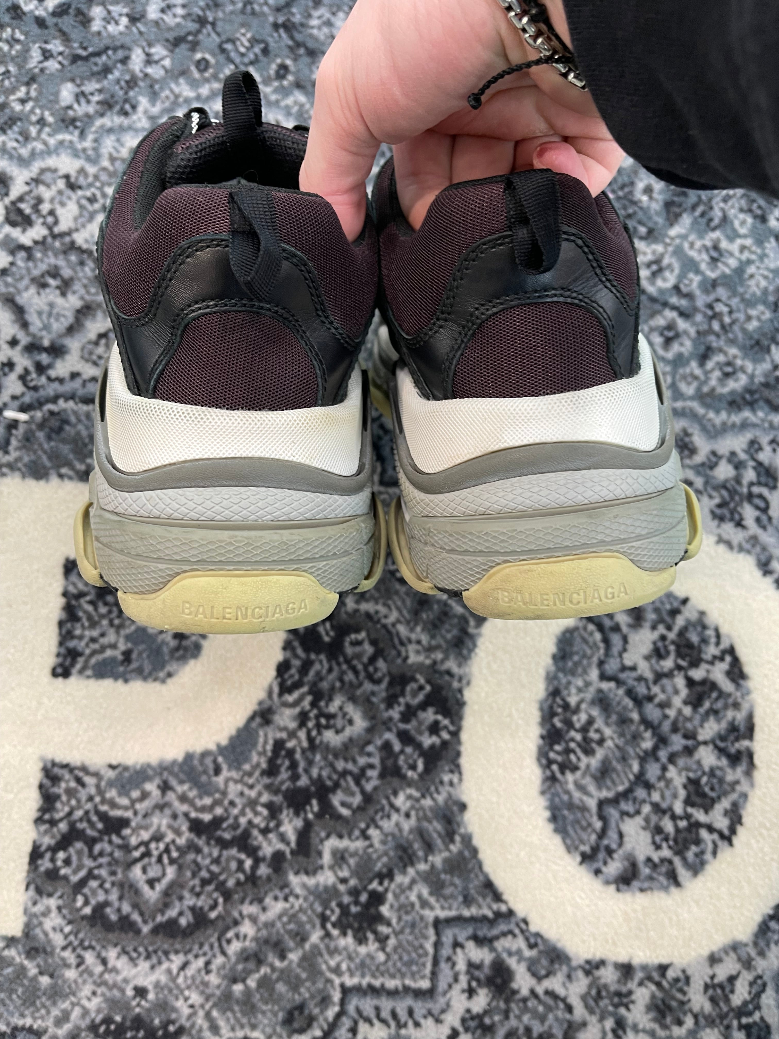 Balenciaga Triple S “Burgundy”