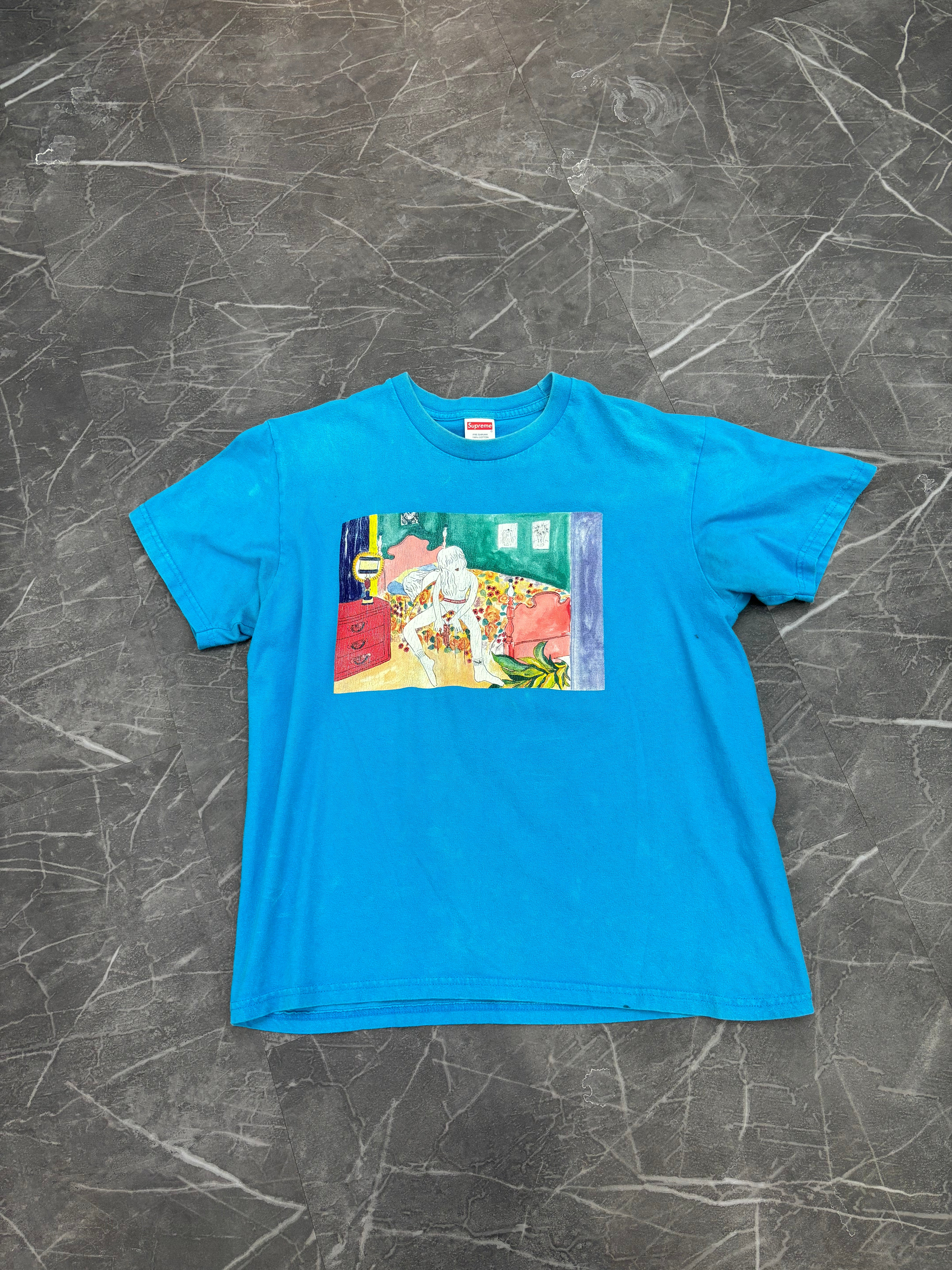 Supreme Bedroom Tee “Bright Blue”