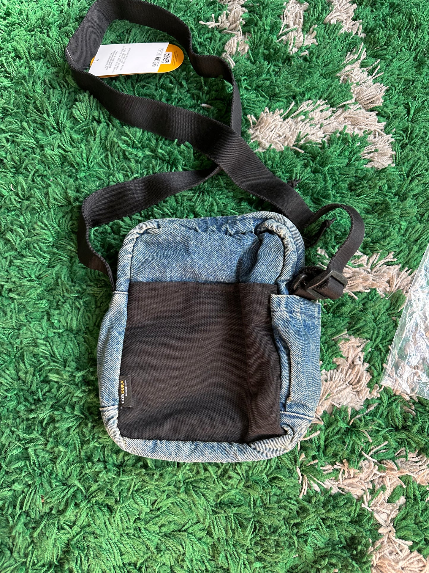 Supreme Denim Shoulder Bag “Washed Indigo”