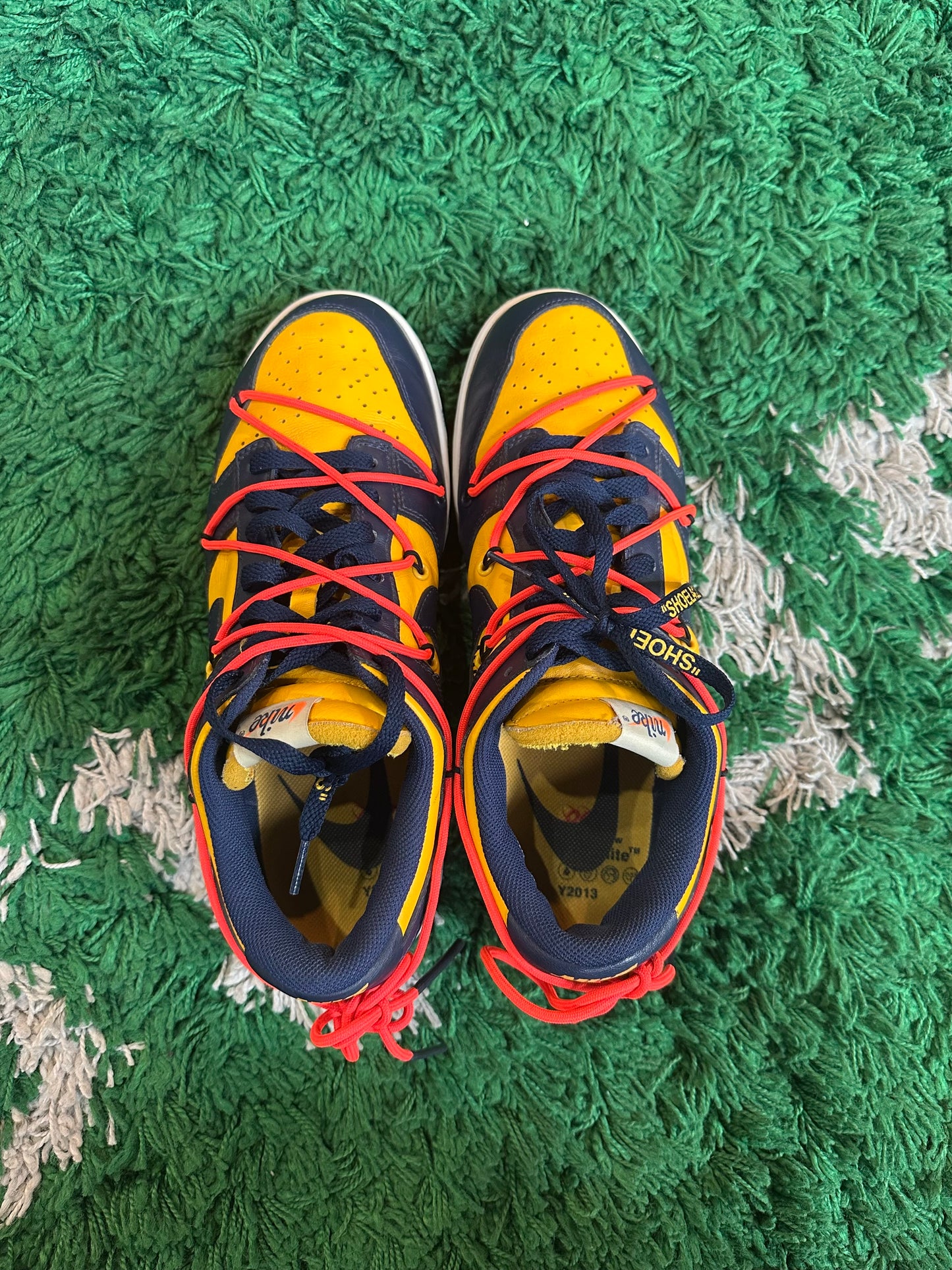 Nike Off White Dunk Low “Michigan”