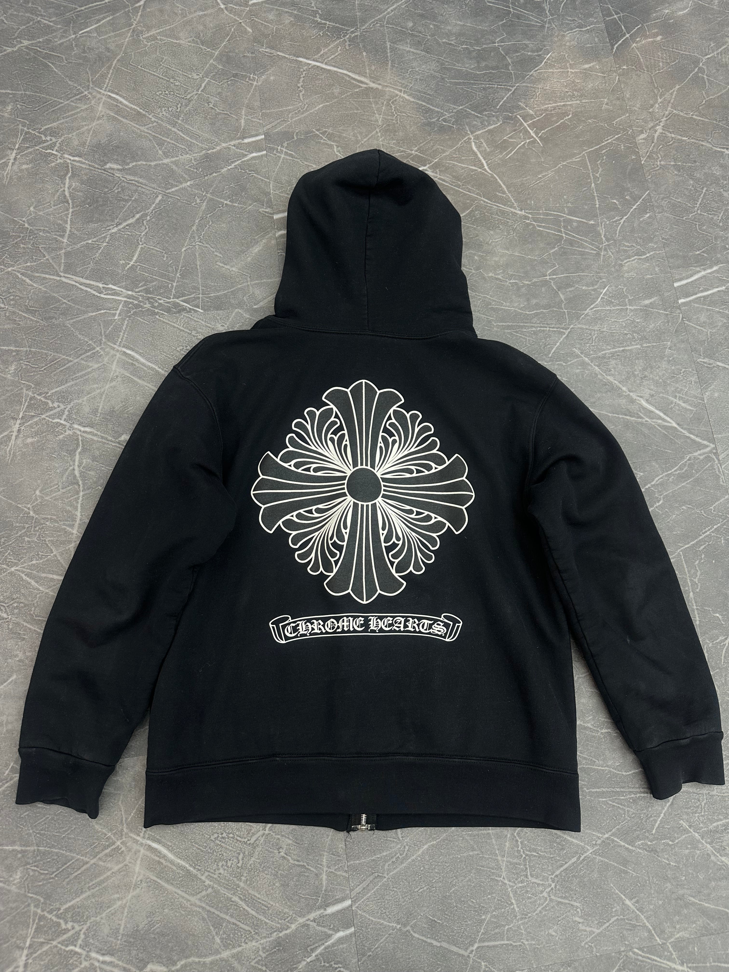 Chrome Hearts Thermal Zip Up “Floral Cross”