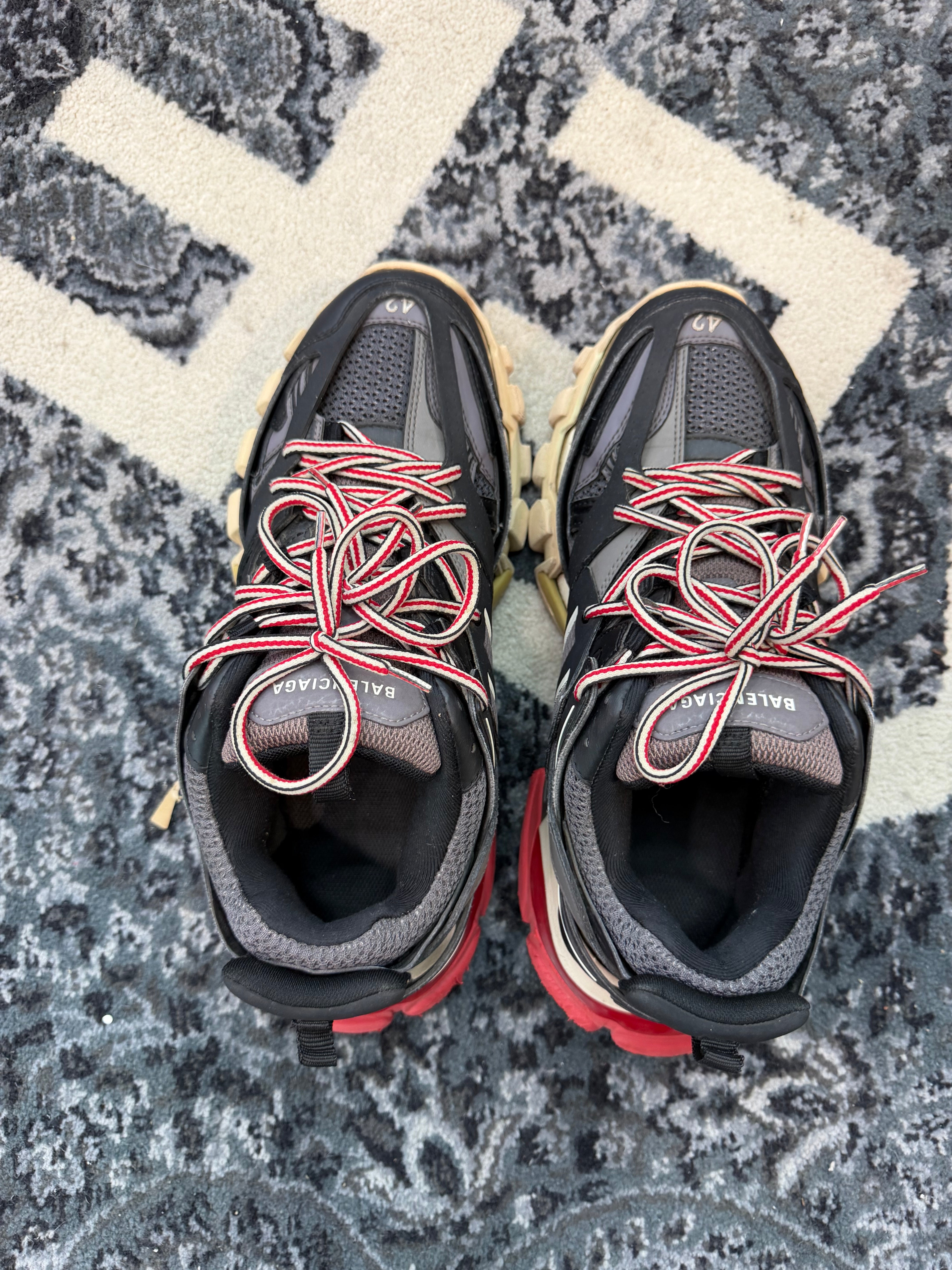 Balenciaga Track “Red Black”