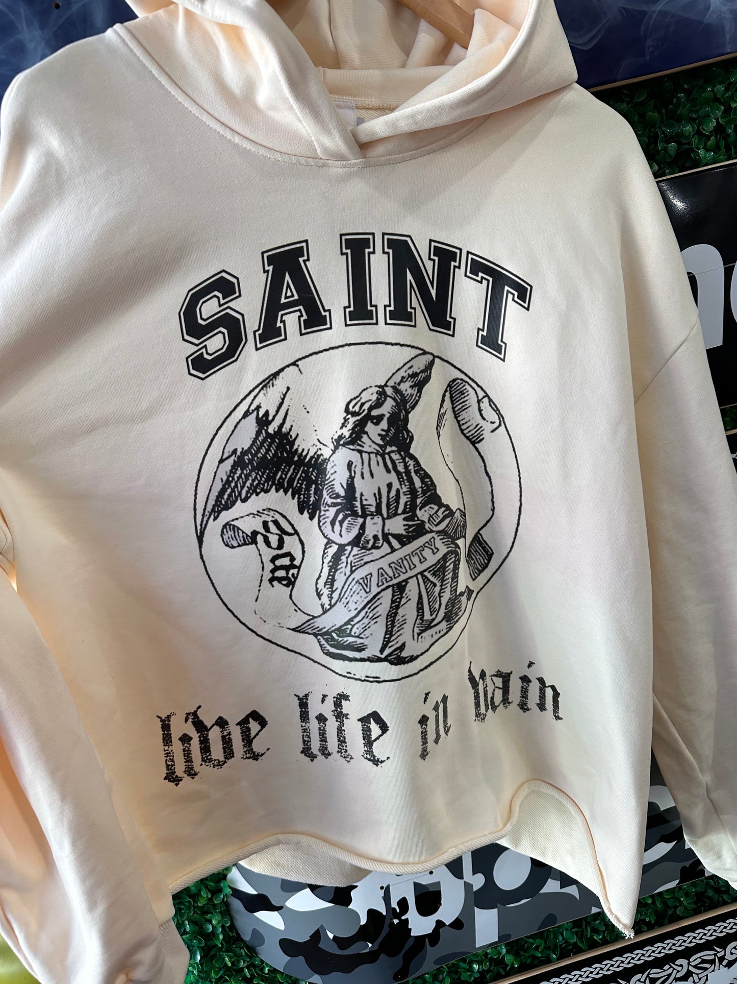 Saint Vanity Hoodie “Cream”