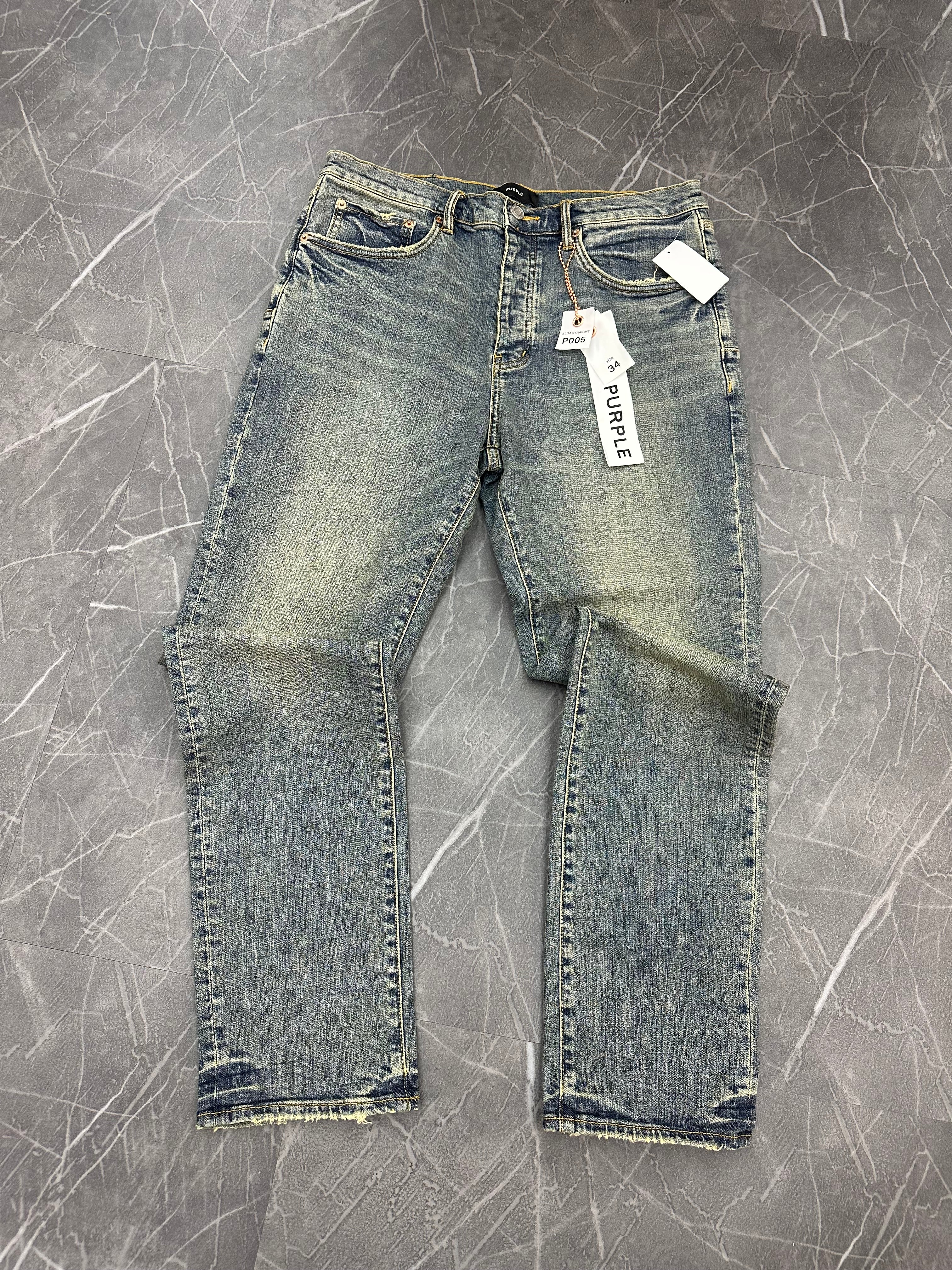 Purple Brand Mid Indigo Jeans (34)