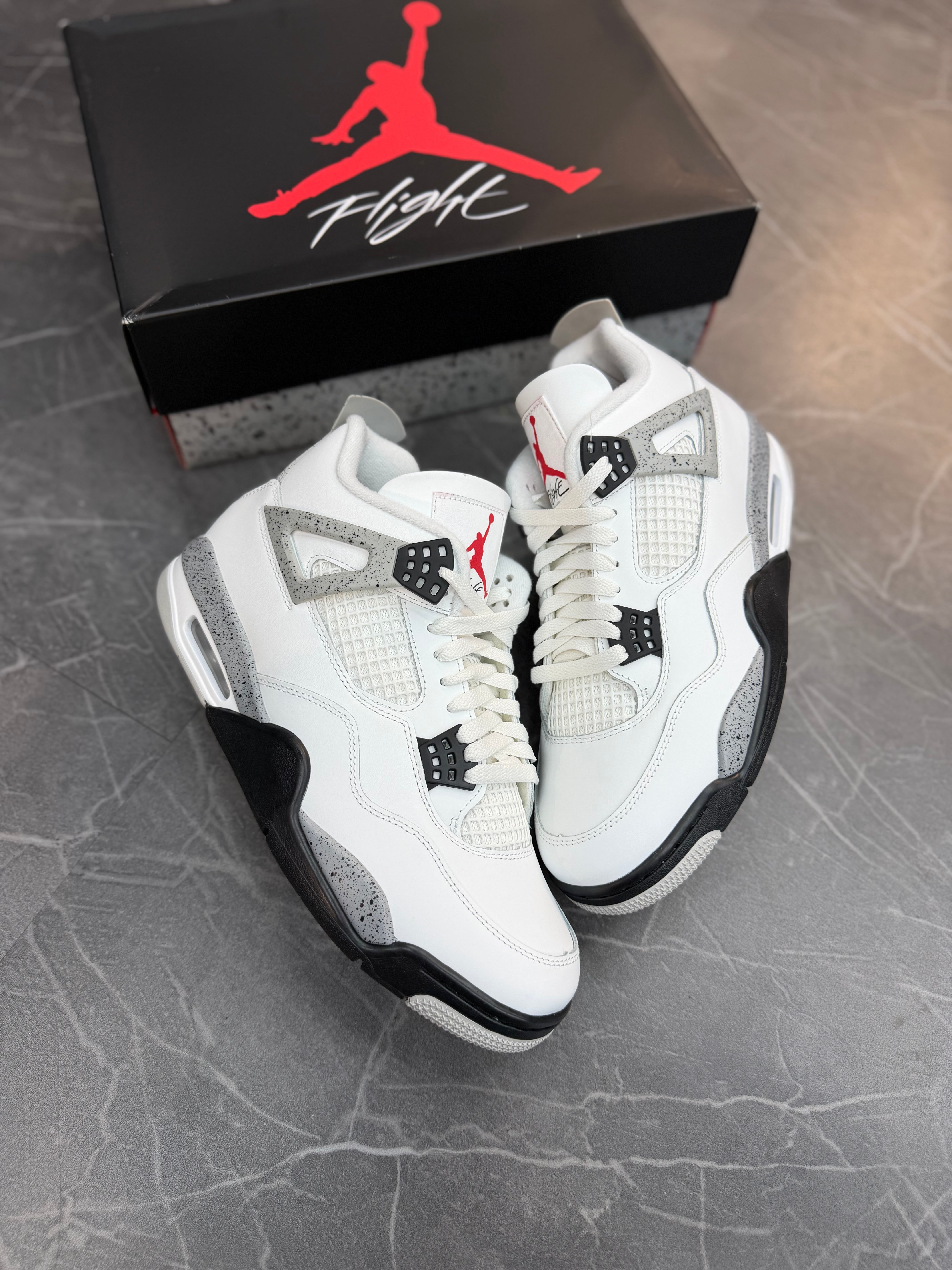 Jordan 4 “White Cement” Steal