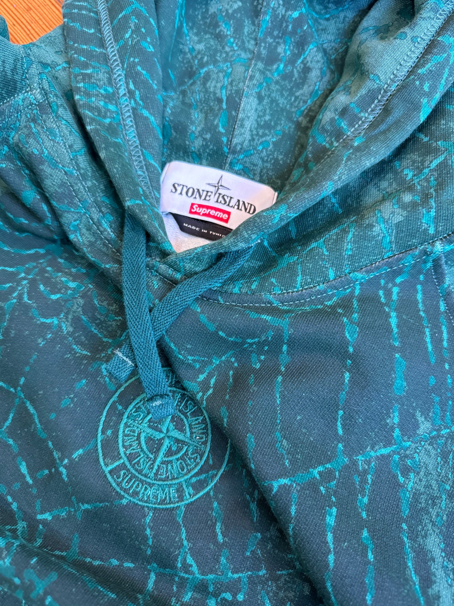 Supreme x Stone Island Hoodie “Dark Green”