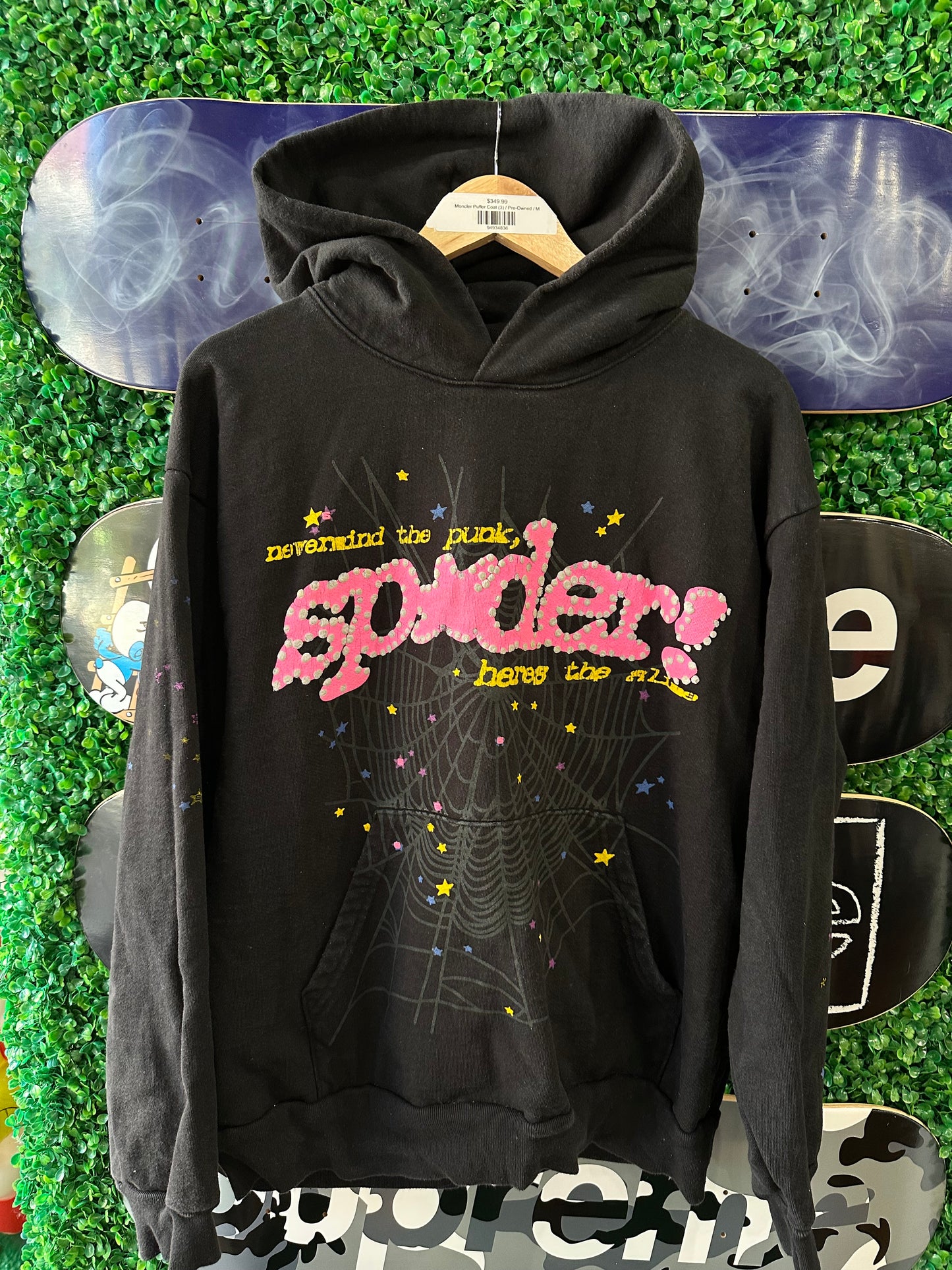 Sp5der Hoodie V2 “P*NK”