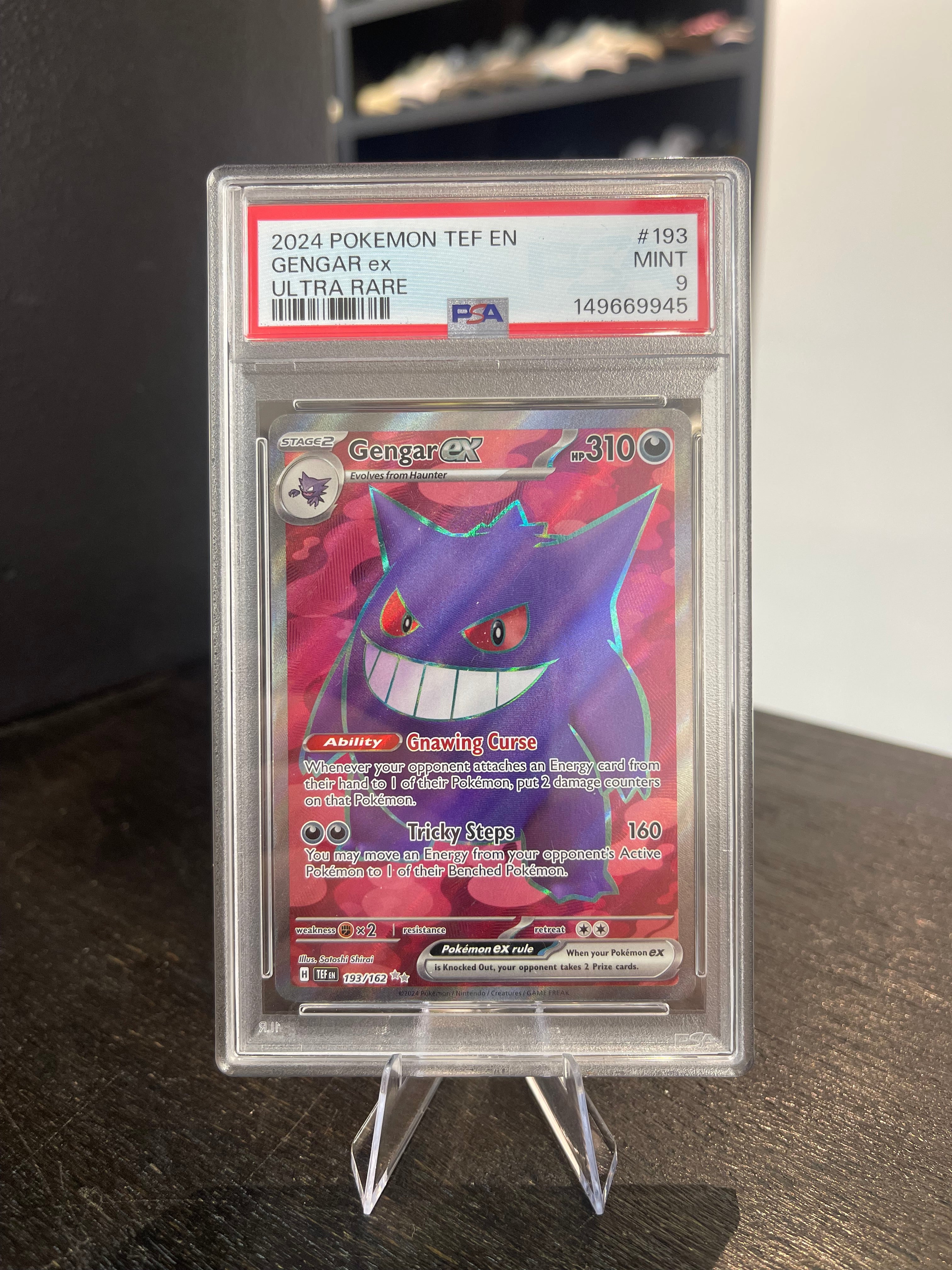 Gengar ex #193 (PSA 9)
