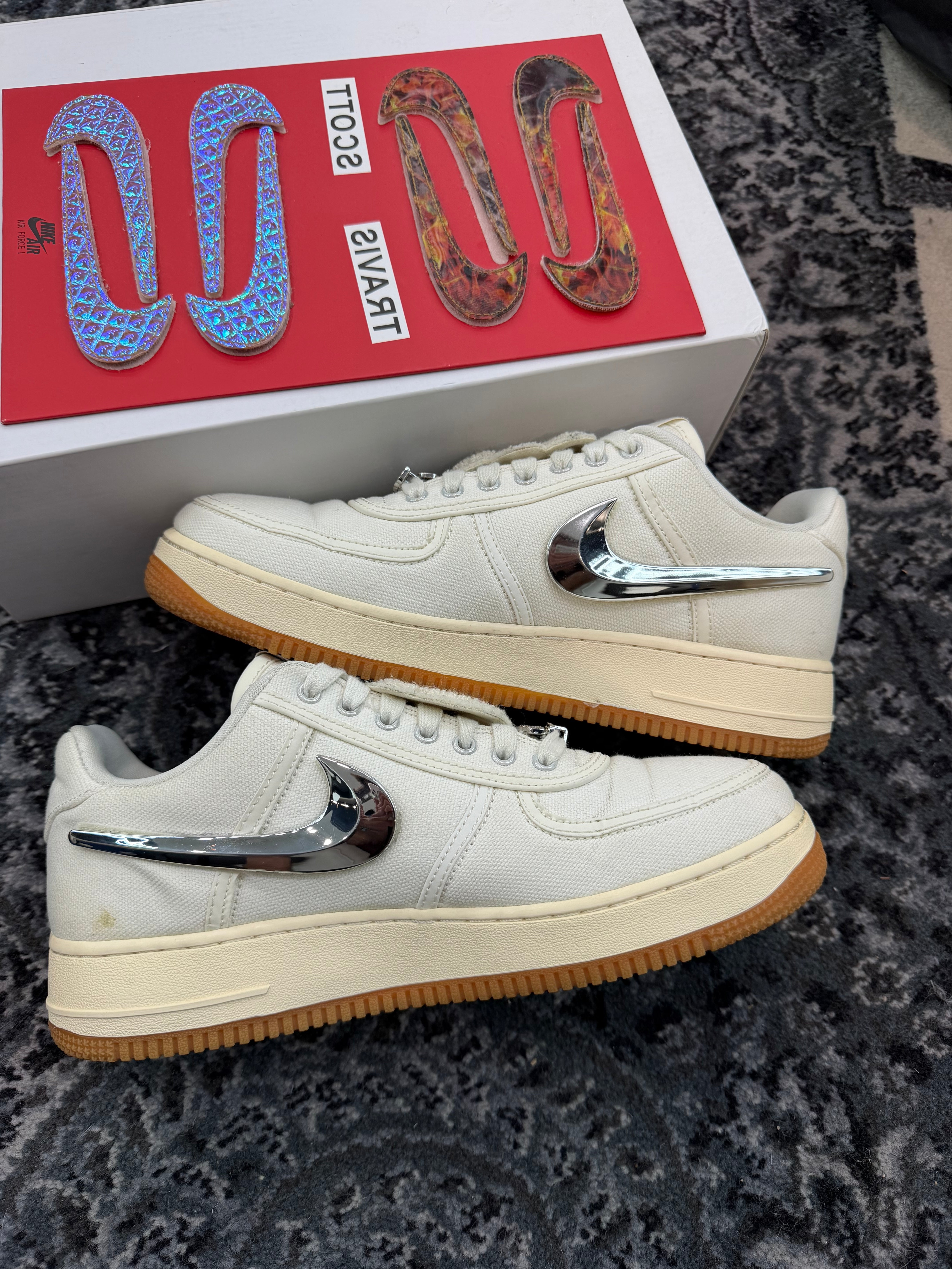 Nike Air Force 1 Low x Travis Scott “Sail”