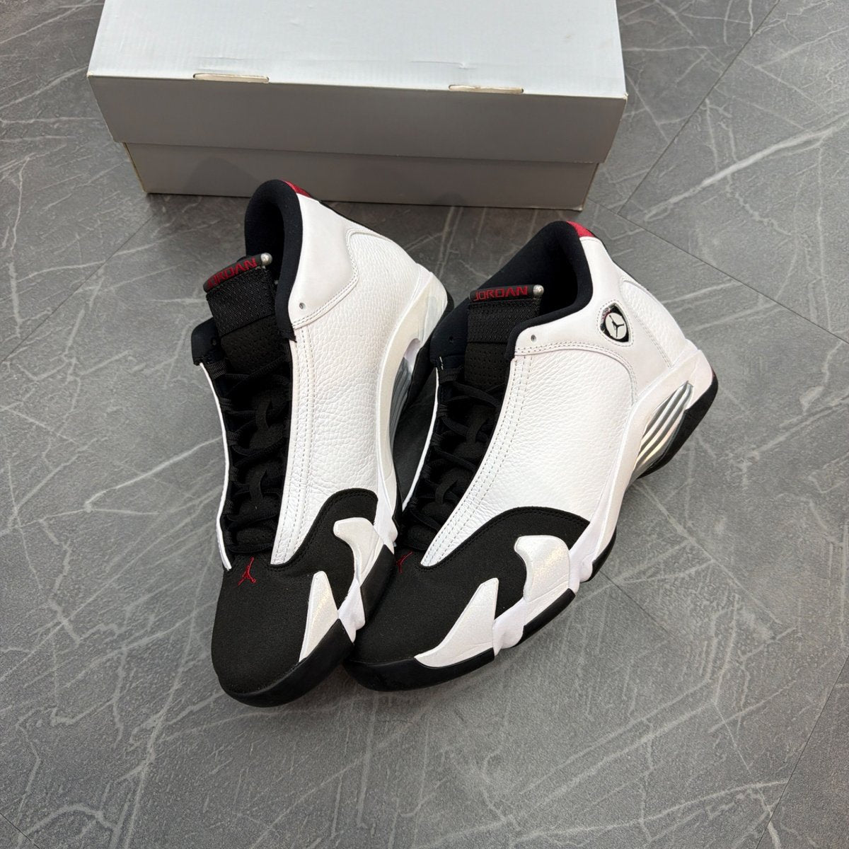 Jordan 14 Retro Black Toe (2024) (Size 11.5) (Lightly Worn)