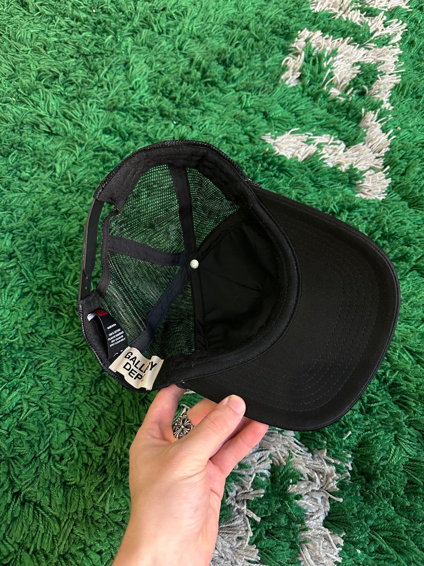 Gallery Dept Trucker Black/Red Logo