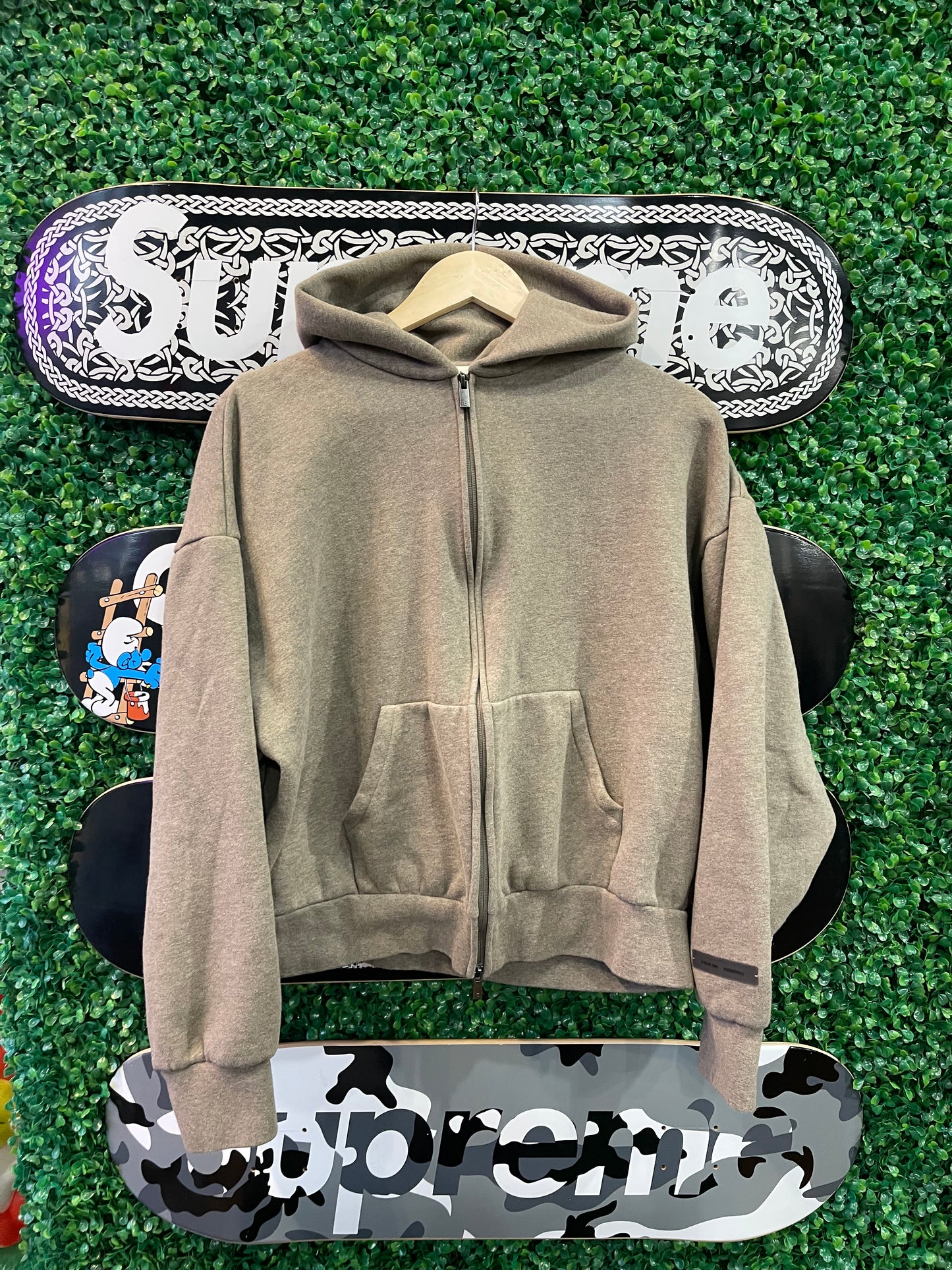 Essentials Classic Full Zip Up Hoodie “Homestead”