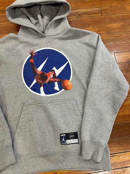 Jordan x Fragment Hoodie Grey